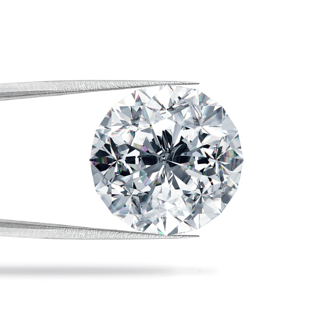 IGI Certified Loose Lab Grown Diamond 0.59 Ct Round Brilliant Cut Diamond VS1, D for Making Precious Fine Jewelry Custom Jewelry April Birthstone Gift