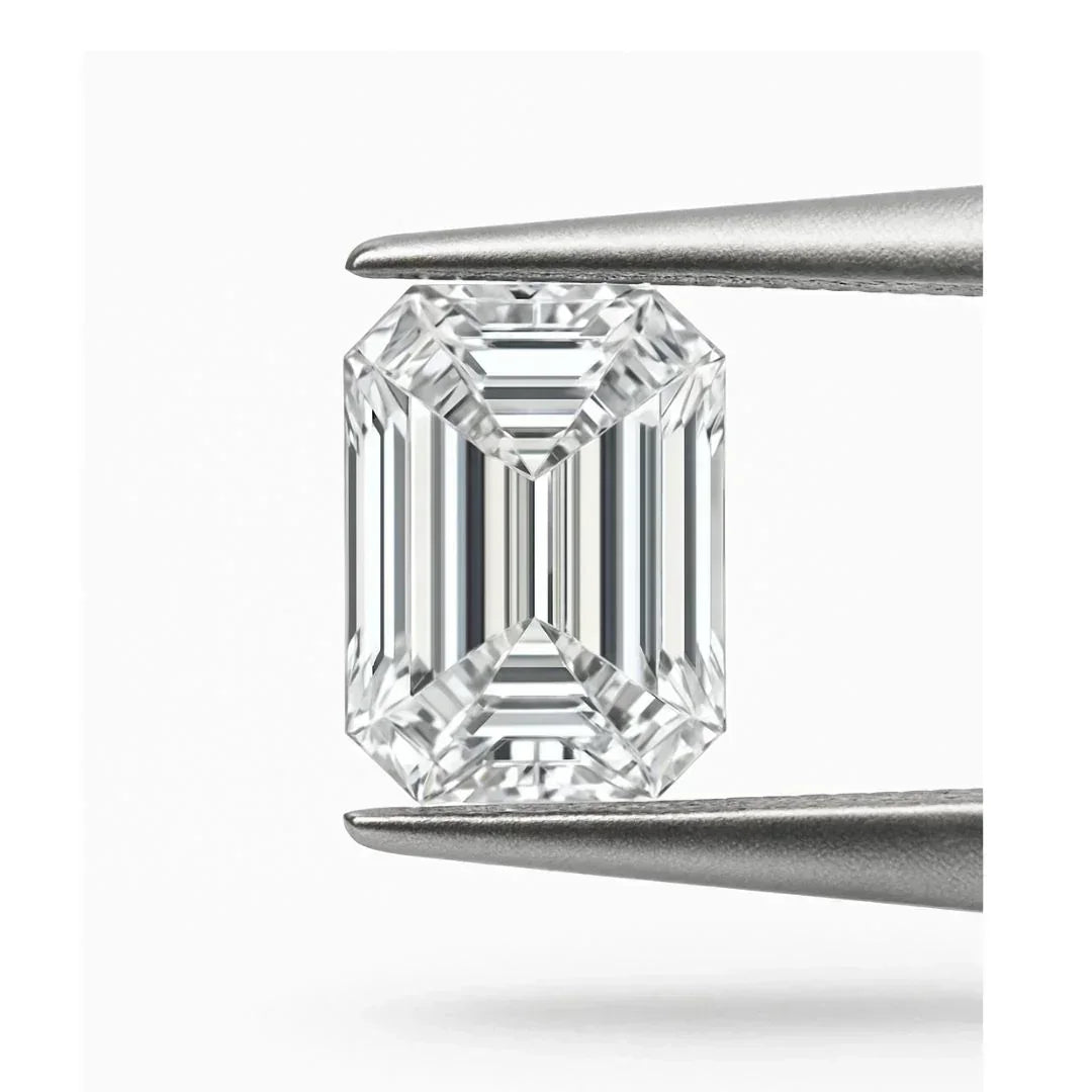 Emerald Cut Loose Lab Grown Diamond Stone SI1 IGI Certified - Fine Diamond