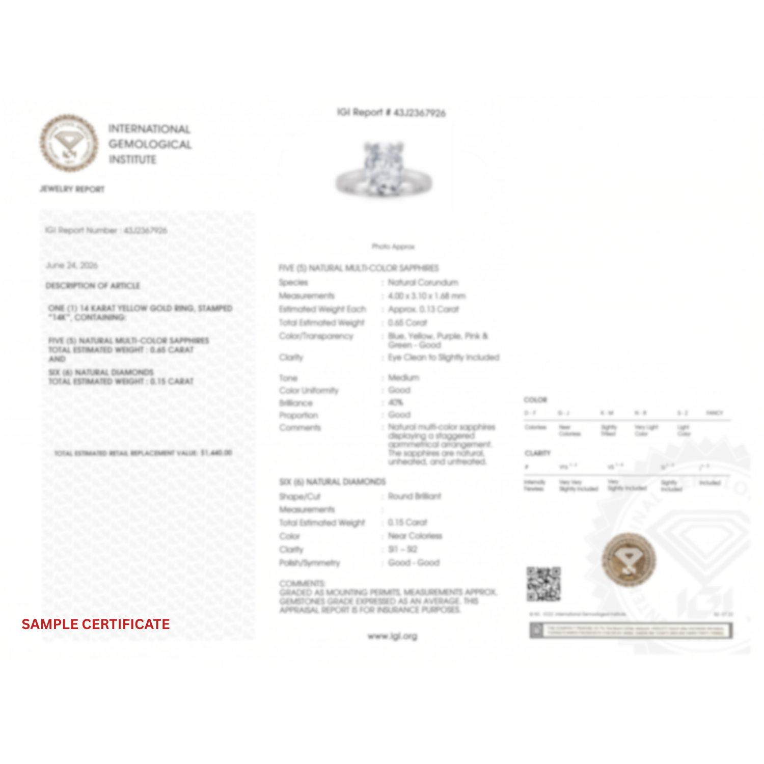 2Cttw Elongated Cushion Shaped Lab Grown Diamond (G/VS) Two Tone Cathedral Shank Engagement Ring in 14K Gold