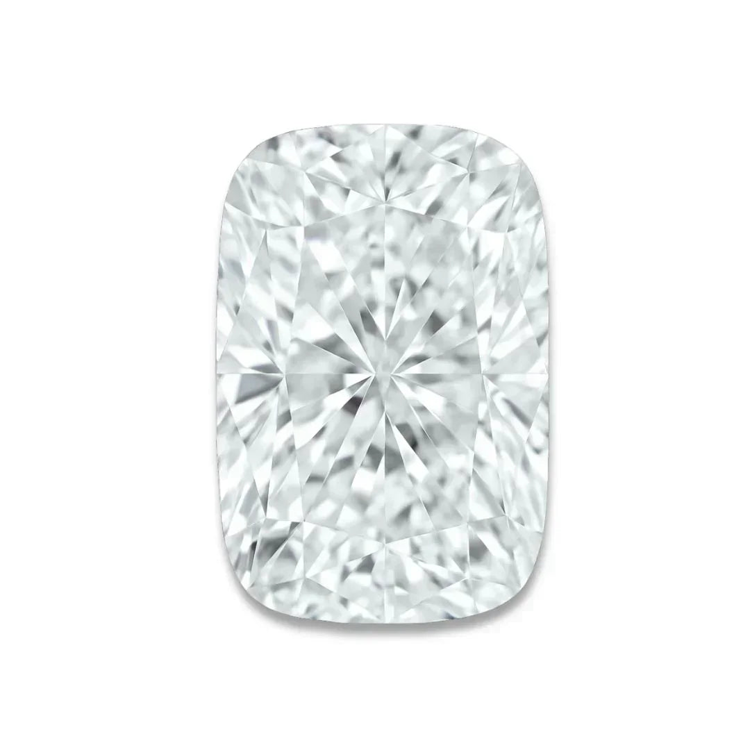Long Cushion Cut Loose Lab Grown Diamond Stone VVS1 IGI Certified - Fine Diamond