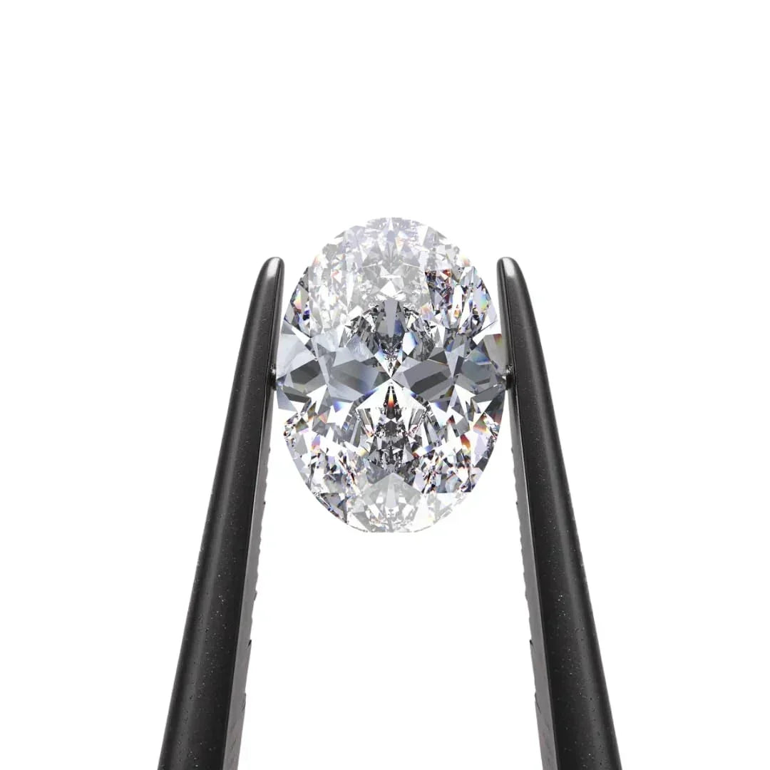 Oval Loose Lab Grown Diamond Stone SI1 IGI Certified - Fine Diamond