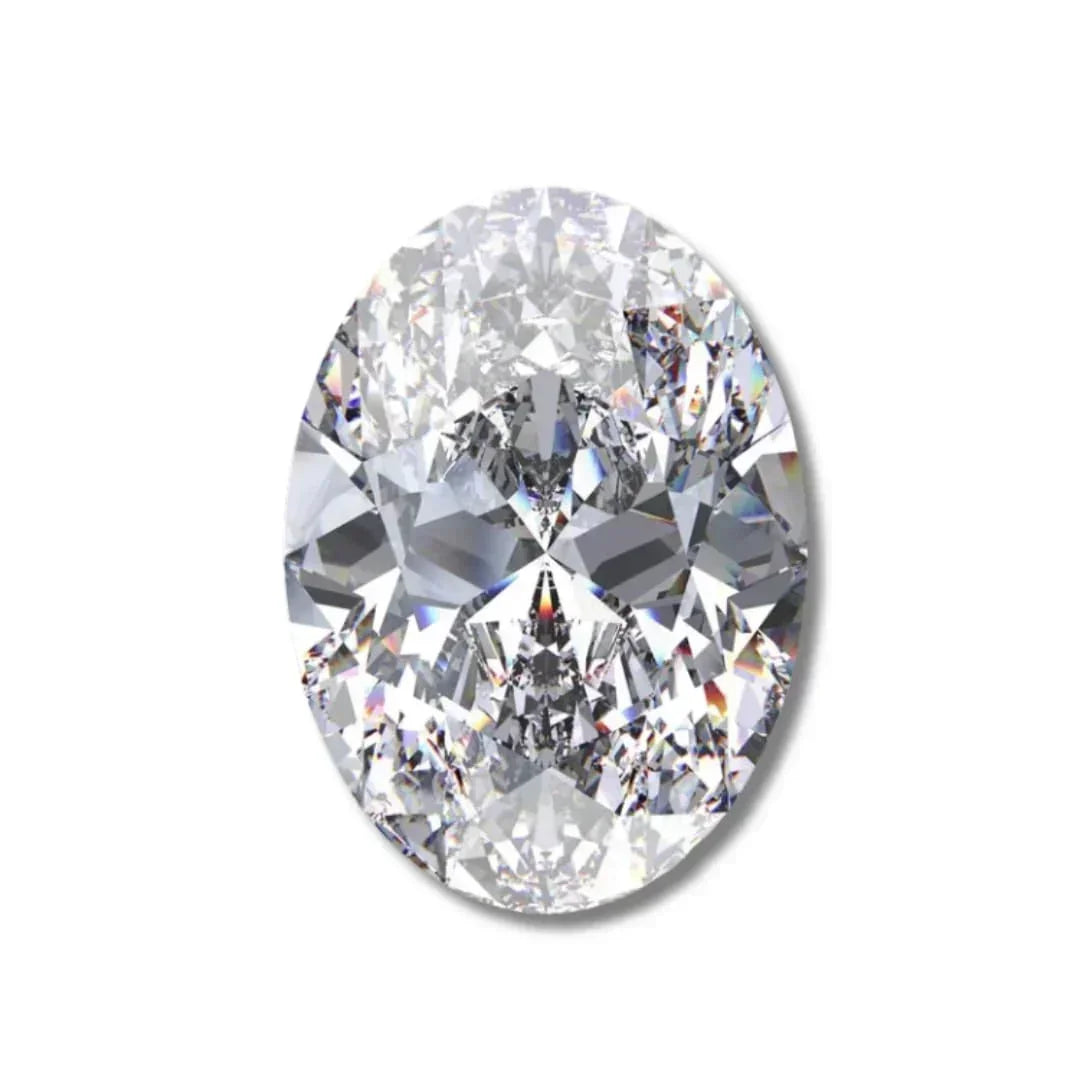 Oval Loose Lab Grown Diamond Stone SI1 IGI Certified - Fine Diamond