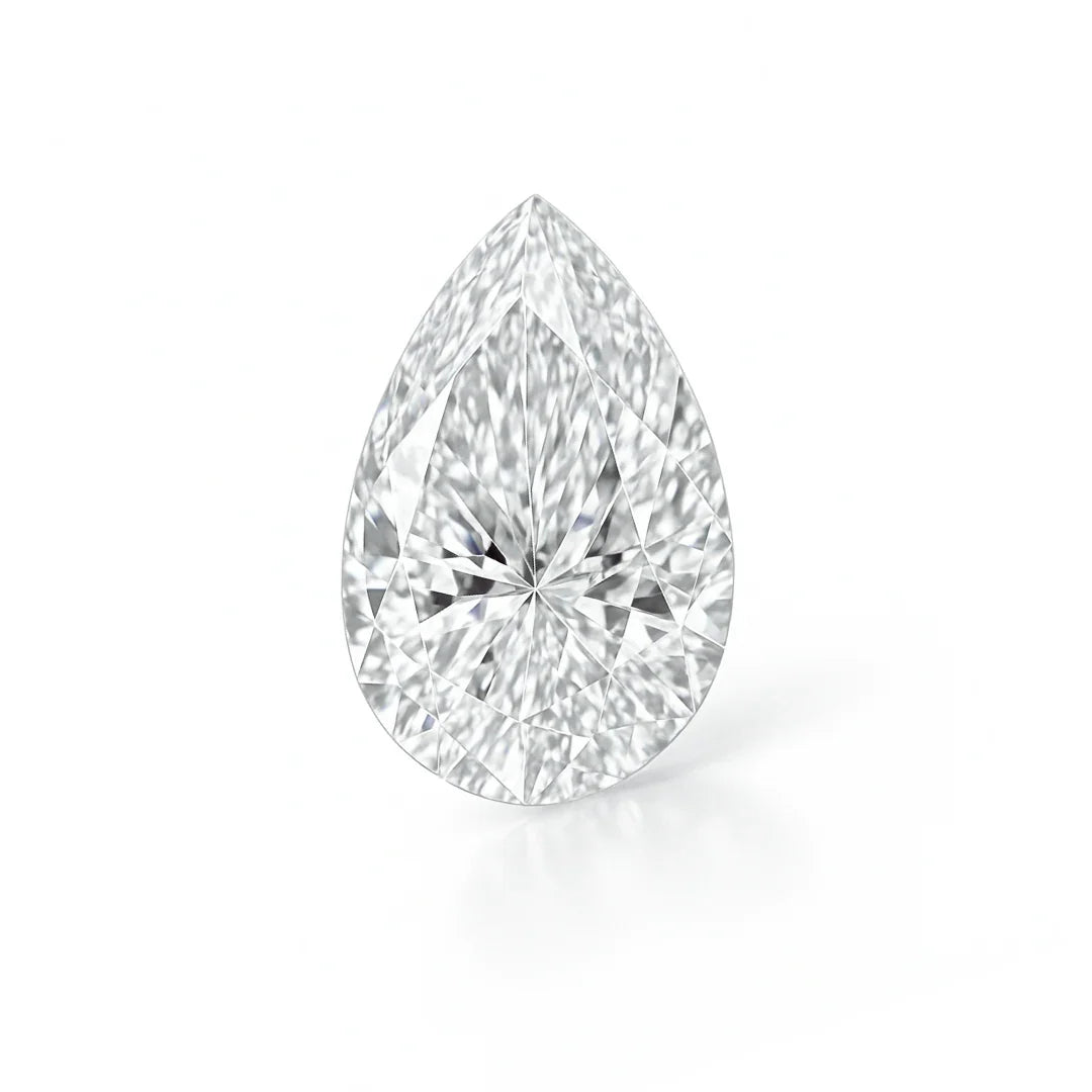 Pear Shaped Loose Lab Grown Diamond Stone SI1 IGI Certified - Fine Diamond