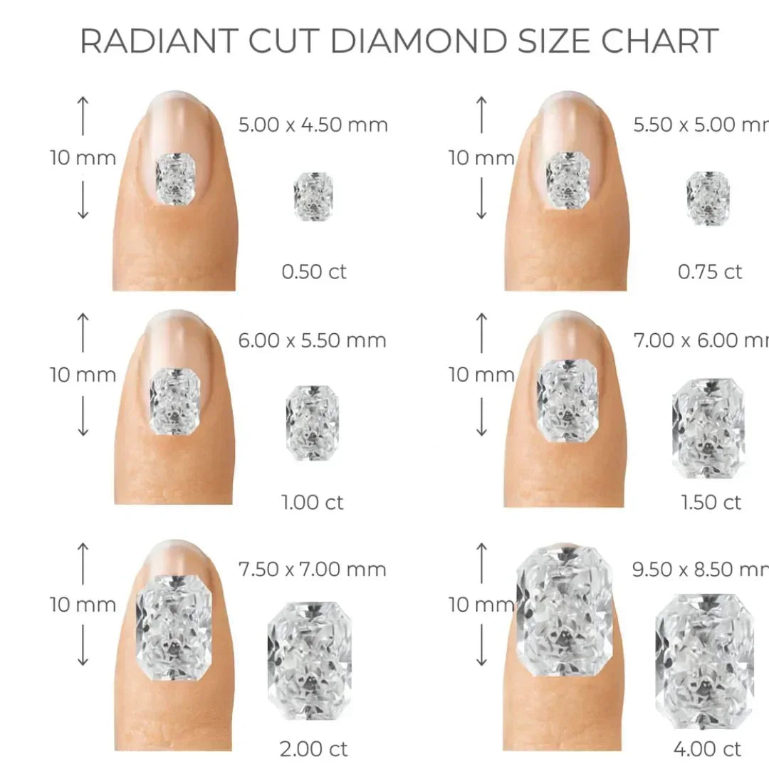 Radiant Loose Lab Grown Diamond Stone SI1 IGI Certified - Fine Diamond