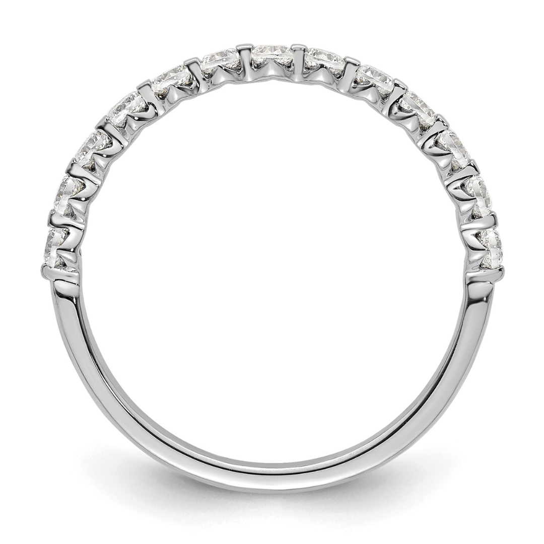 14K Gold Lab Grown Diamond Half Eternity Band Ring Fine Color Jewels 14k gold jewelry, 14k White Gold, 14K White Gold Lab Grown Diamond wedding gift, Bezel Diamond Eternity Band, bezel diamond ring, Bezel-Set Wedding Ring, DIAMOND STACKING RING, dla-dm-discount-all-145099, fine color jewels, half Eternity Band, Lab Diamond Band, QG, ring stacking, stacking ring