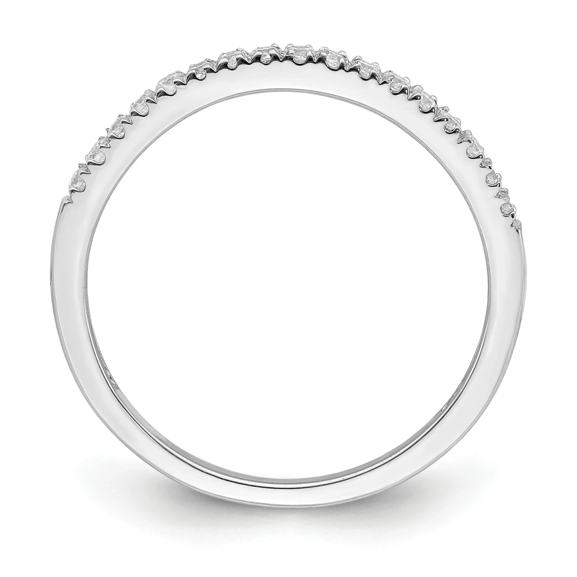 14K Gold Lab Grown Diamond Wedding Ring 0.16 Ct - Fine Diamond