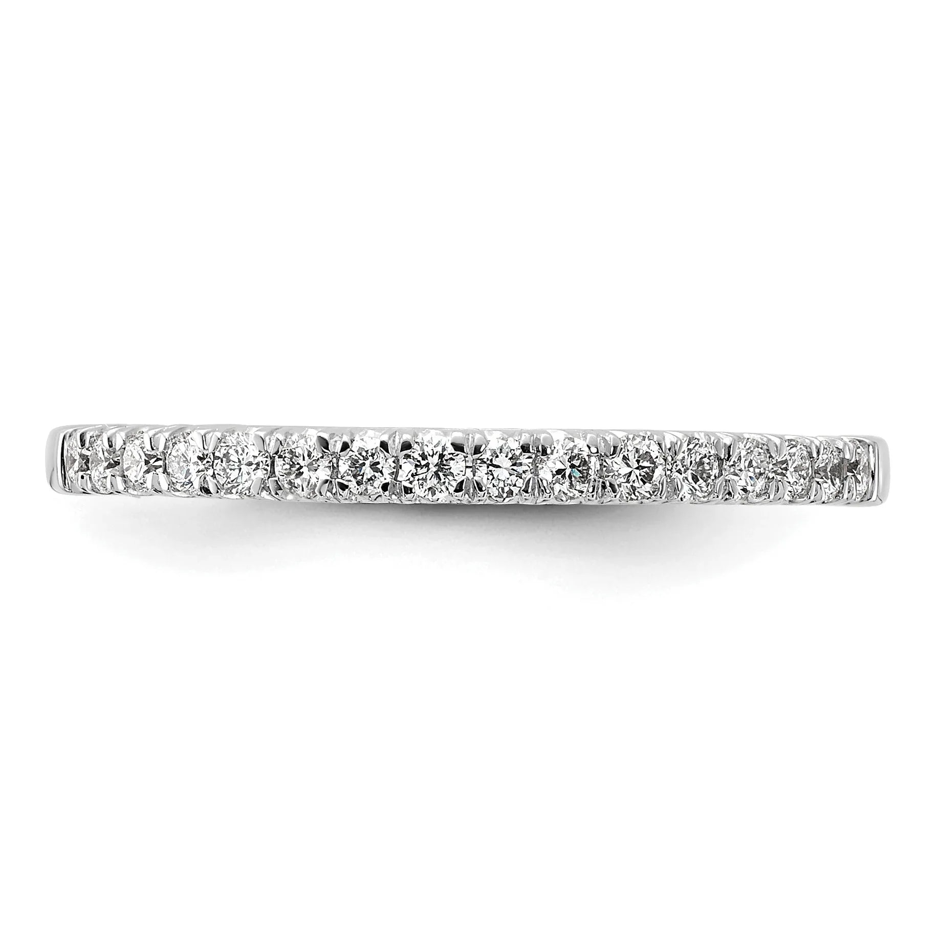 14K Gold Lab Grown Diamond Eternity Wedding Bands - Fine Diamond
