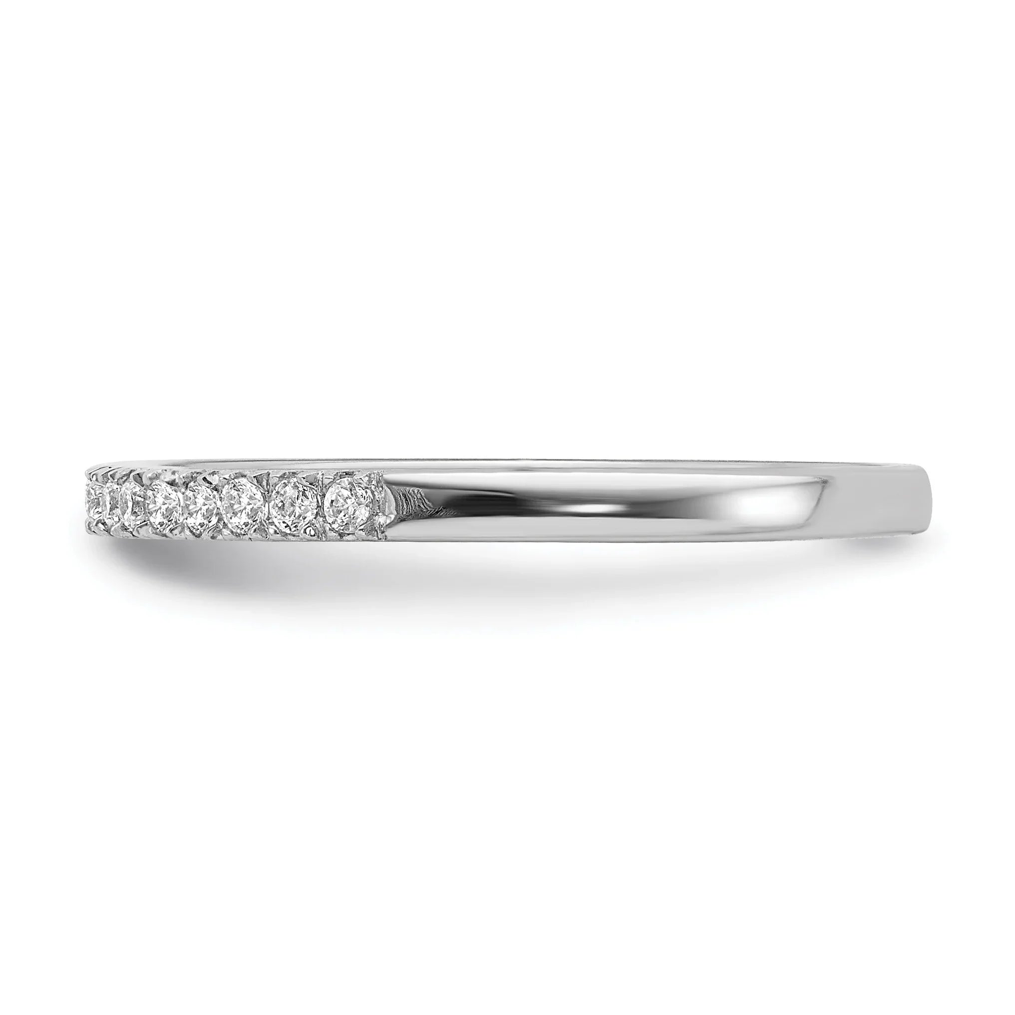 14K Gold Lab Grown Diamond Wedding Ring 0.16 Ct - Fine Diamond