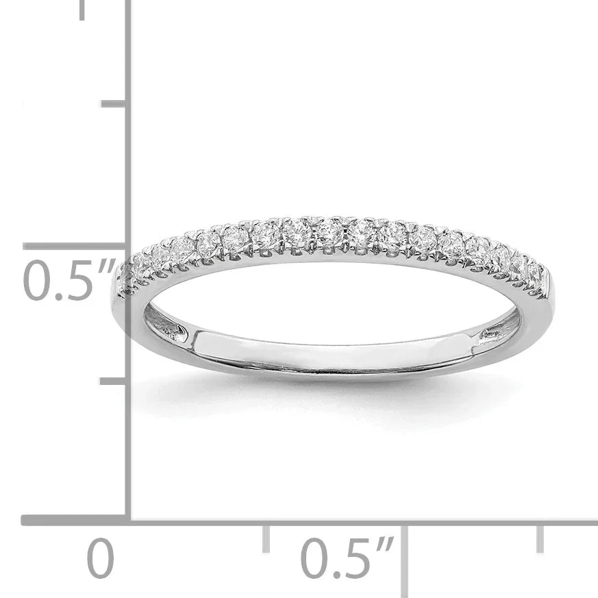 14K Gold Lab Grown Diamond Wedding Ring 0.16 Ct - Fine Diamond