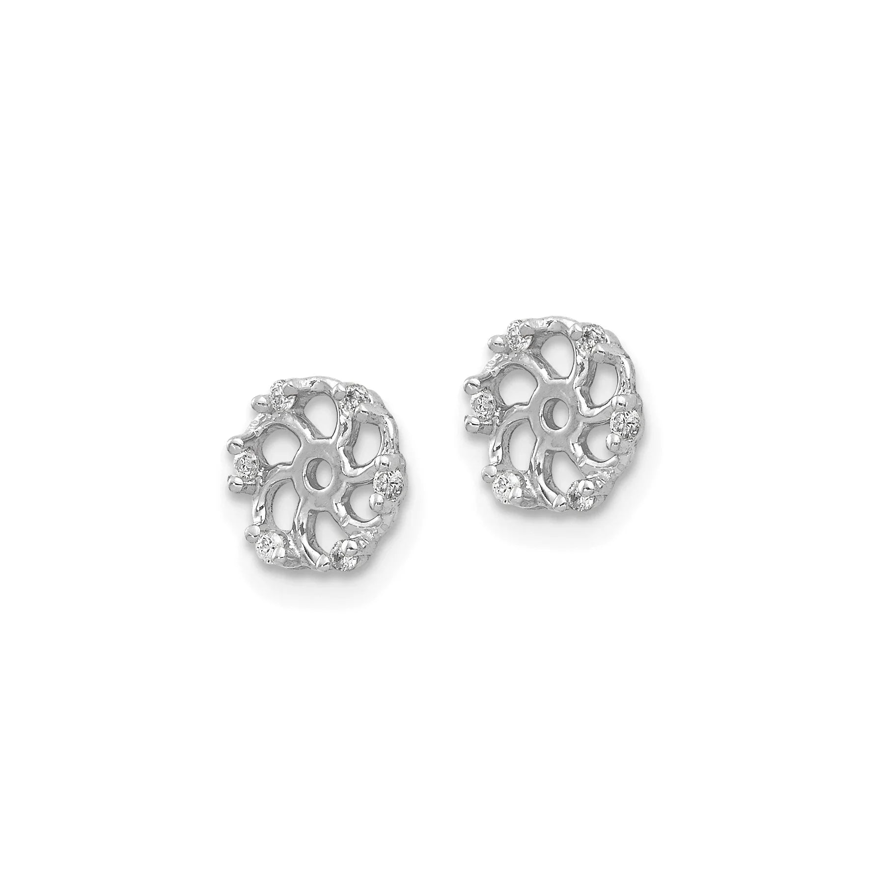 Lab Grown Diamond Earring Jackets 14k Gold - Fine Diamond