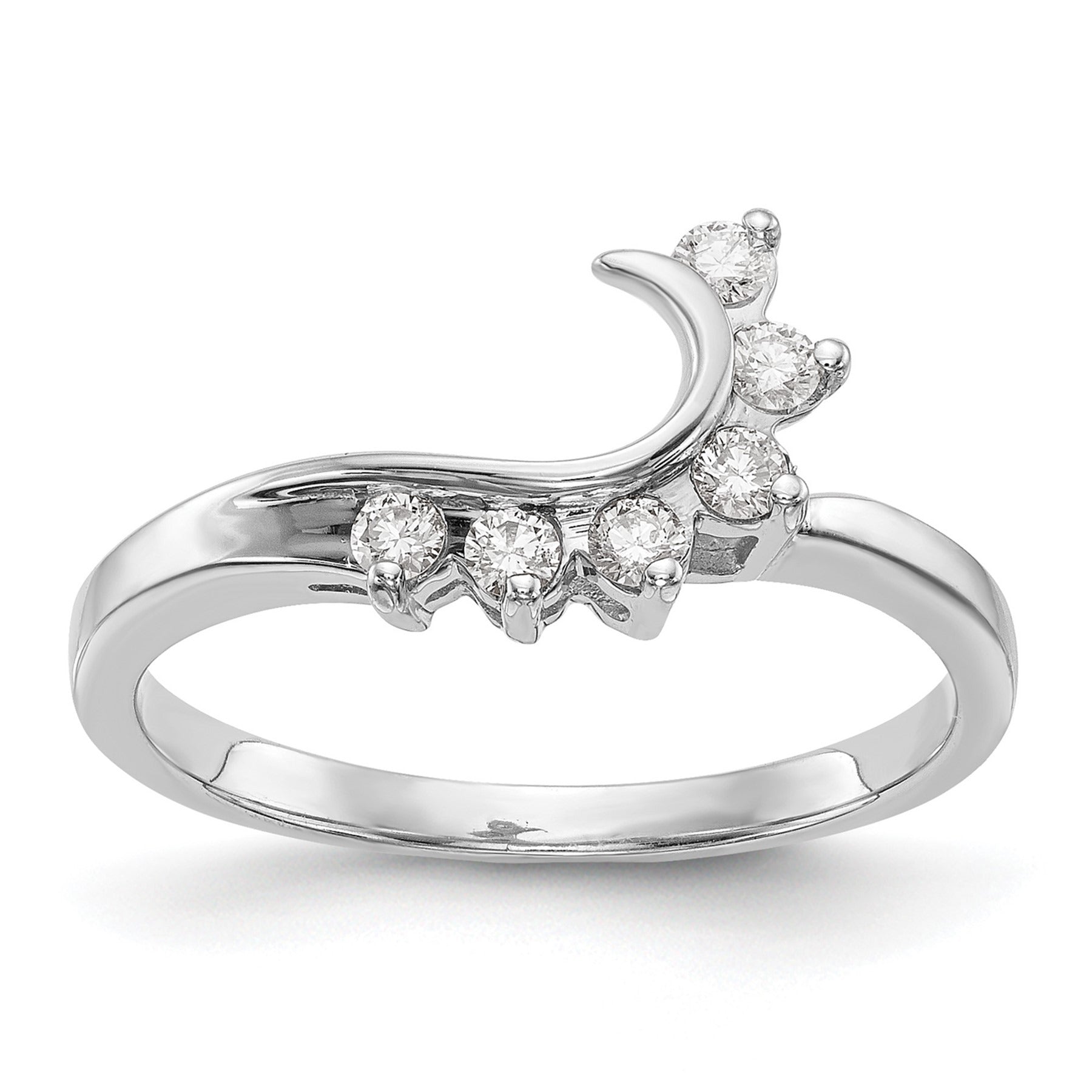 14K White Gold Lab Grown Diamond Ring