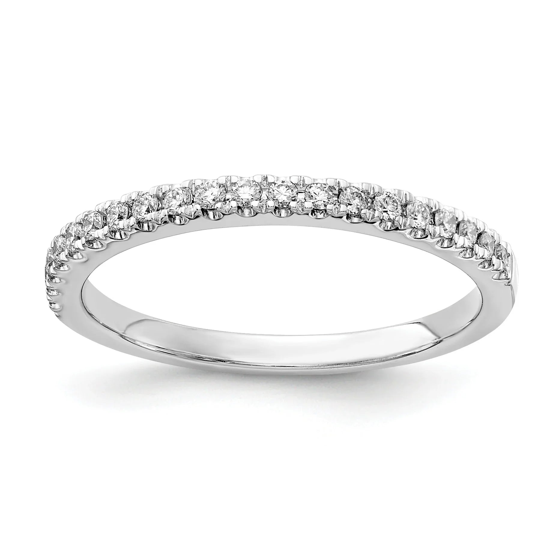 14K Gold Lab Grown Diamond Wedding Ring - Fine Diamond