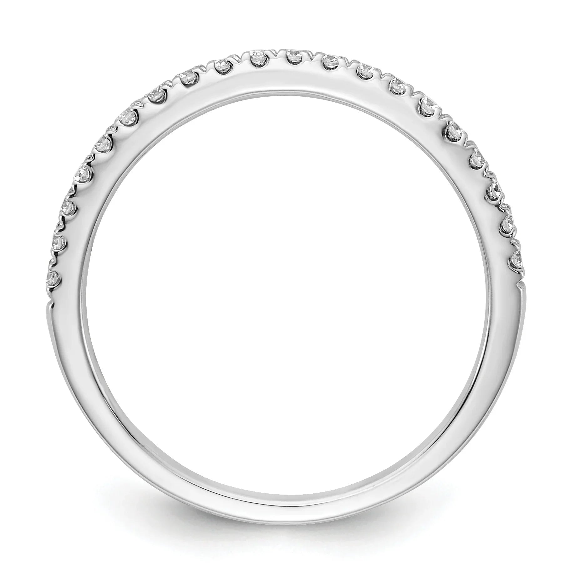 14K Gold Lab Grown Diamond Wedding Ring - Fine Diamond