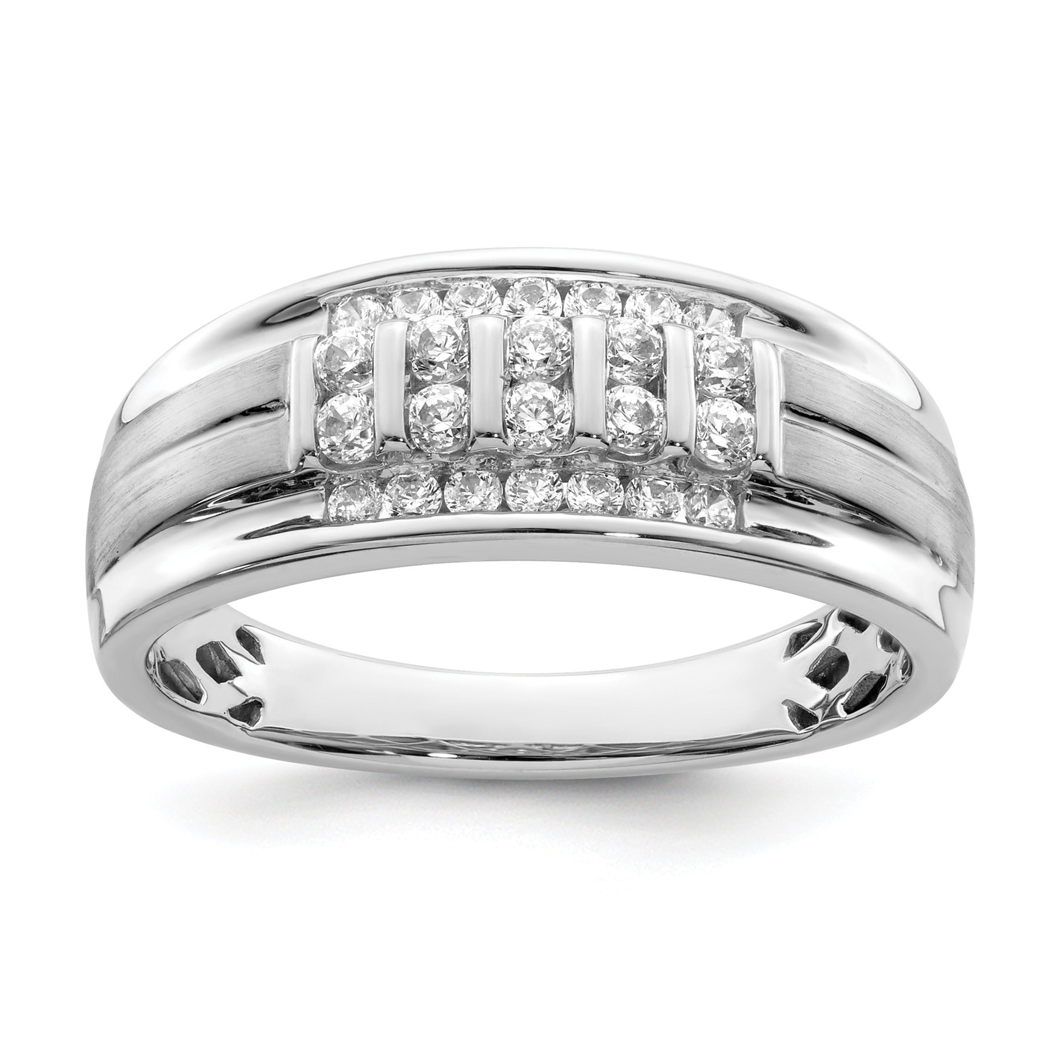 1/2 ct Lab Grown Diamond Men's Ring 10k Gold