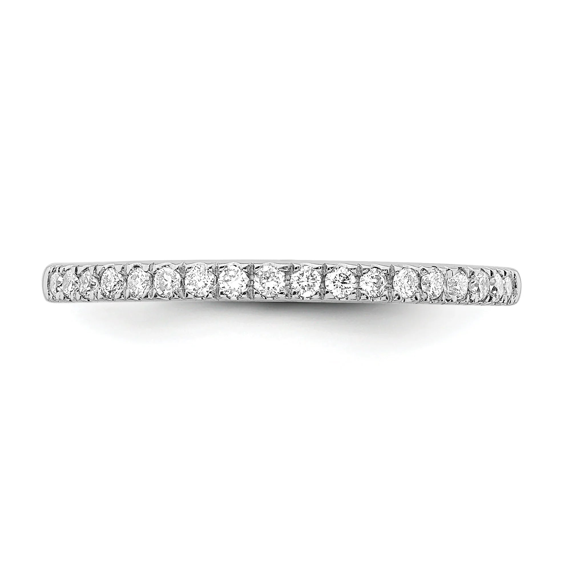 14k Gold Lab Grown Diamond Wedding Band Eternity Ring