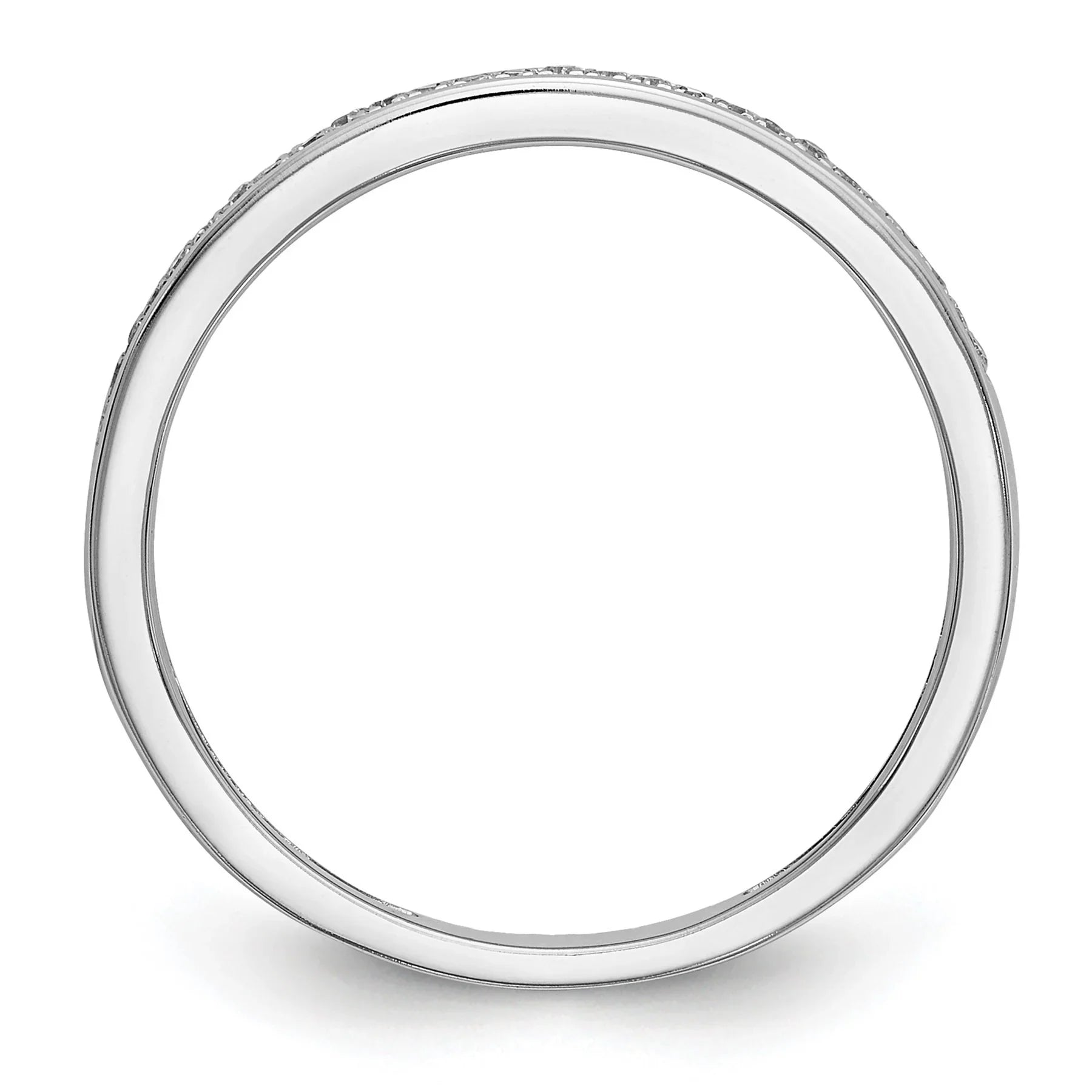 White Gold Lab Grown Diamond Set of 2 Wedding Ring - Fine Diamond