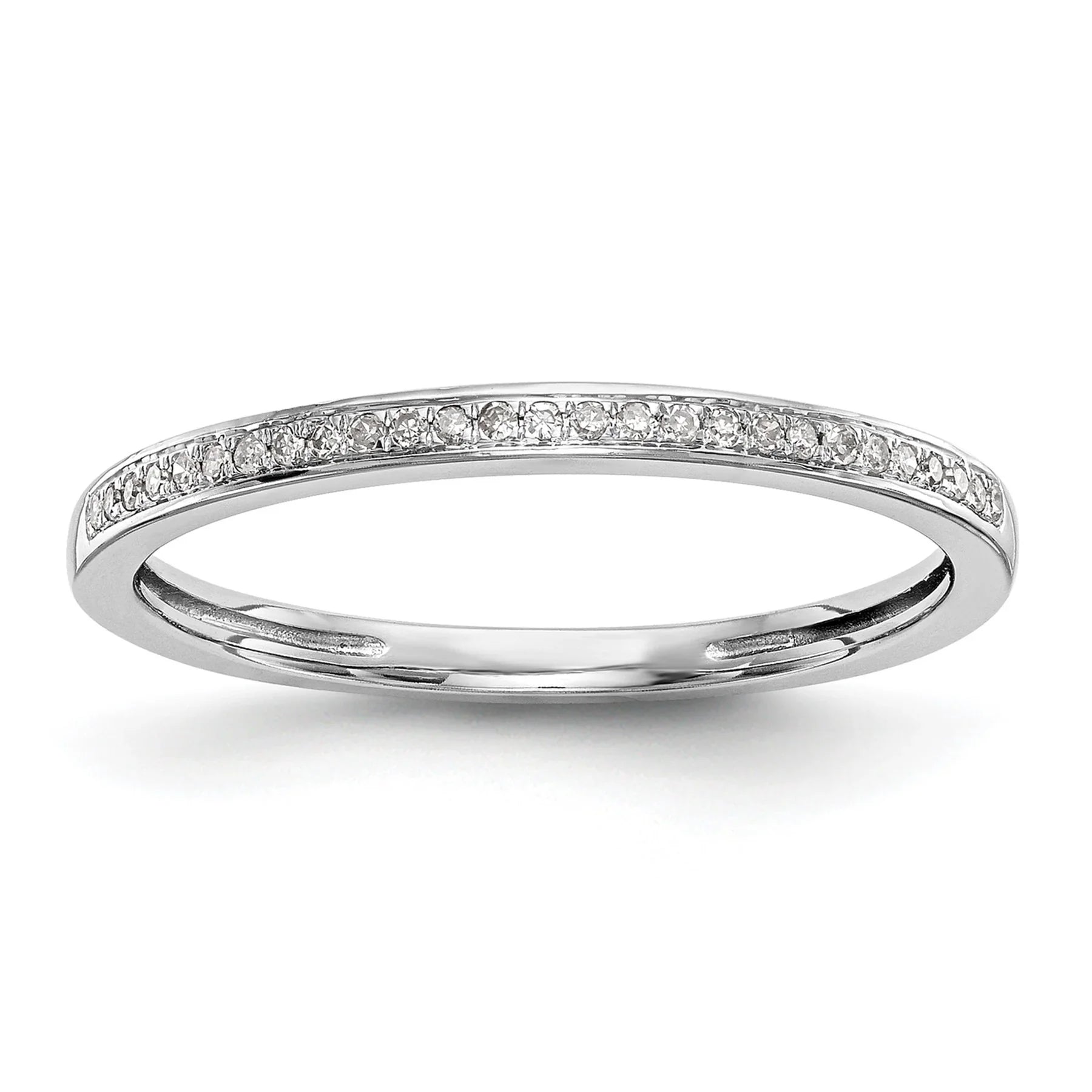 White Gold Lab Grown Diamond Set of 2 Wedding Ring - Fine Diamond