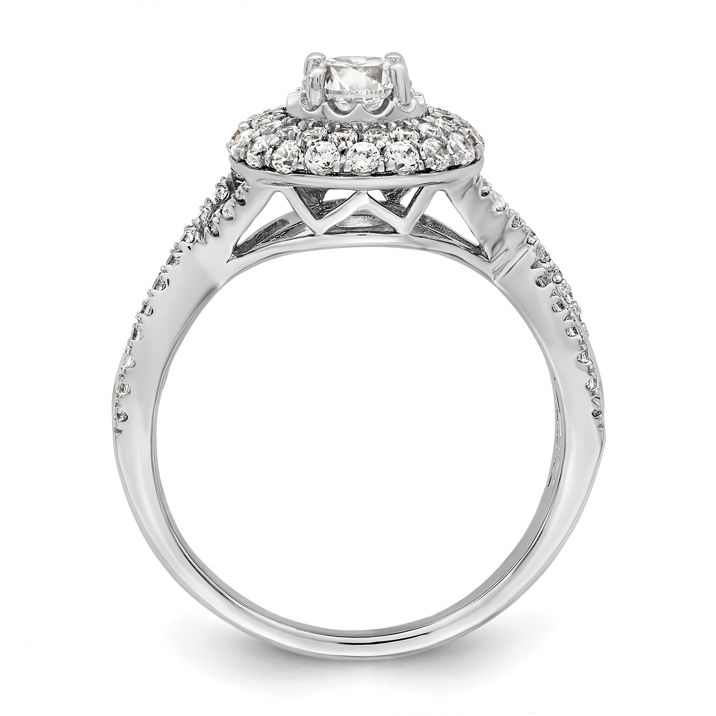 Eternal Promise Diamond Double Halo Ring