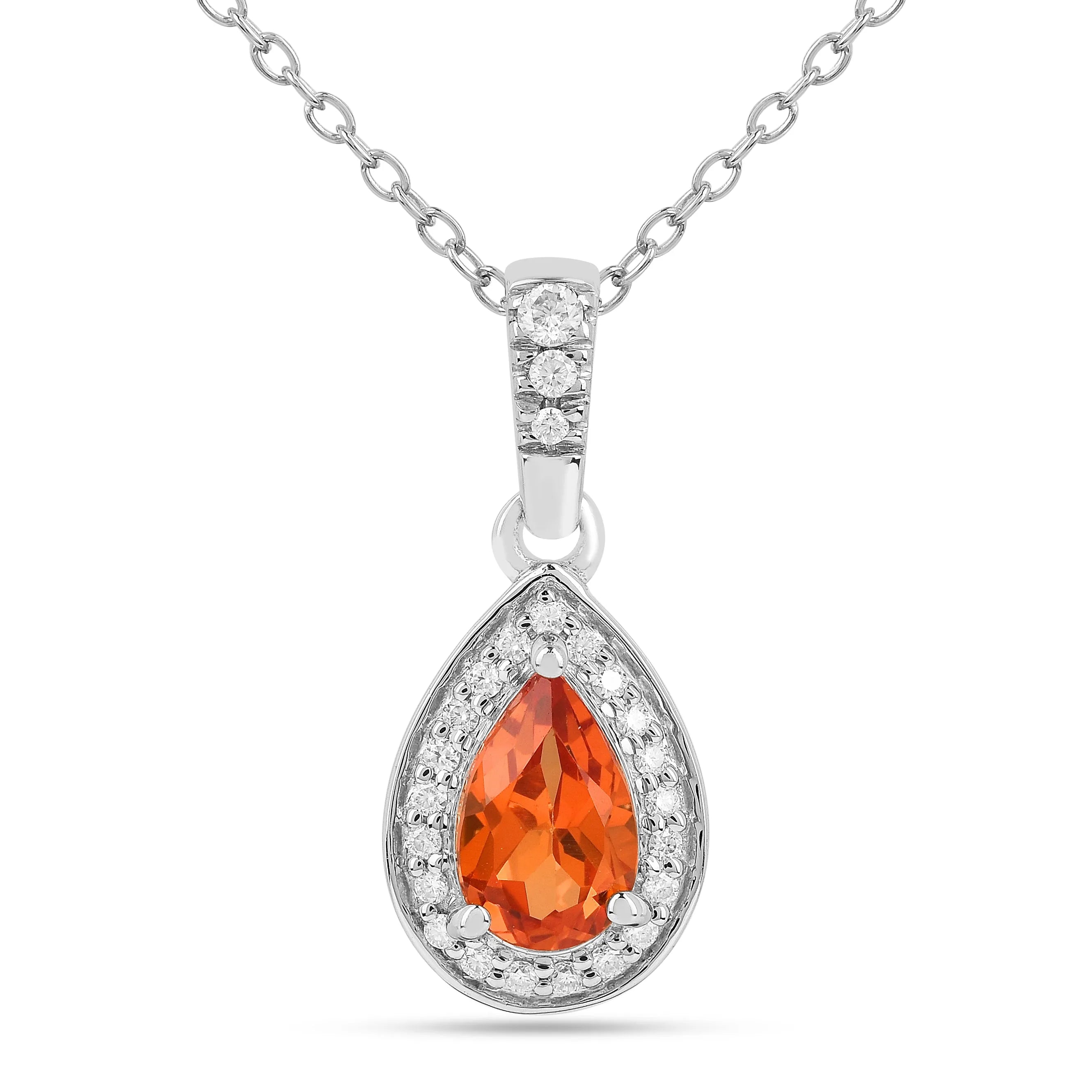 Peach sapphire Teardrop Pendant Necklace Fine Color Jewels AFFORDABLE NECKLACE, ANNIVERSARY GIFT FOR HER, dla-dm-discount-all-154898, HALO NECKLACE, necklace gift for her, NECKLACE GIFT FOR WOMEN, peach Gemstone, Peach Sapphire Jewelry, peach Sapphire necklace, peach sapphire pendant necklaceLab Created Padparadscha necklace, Pink Orange Sapphire, TEARDROP NECKLACE, Trending Jewelry