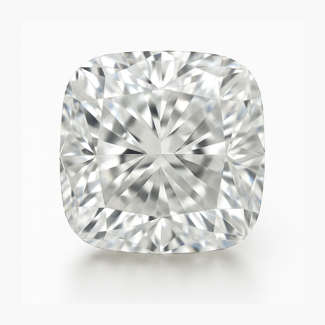 Cushion Cut Loose Lab Grown Diamond Stone VS2 IGI Certified