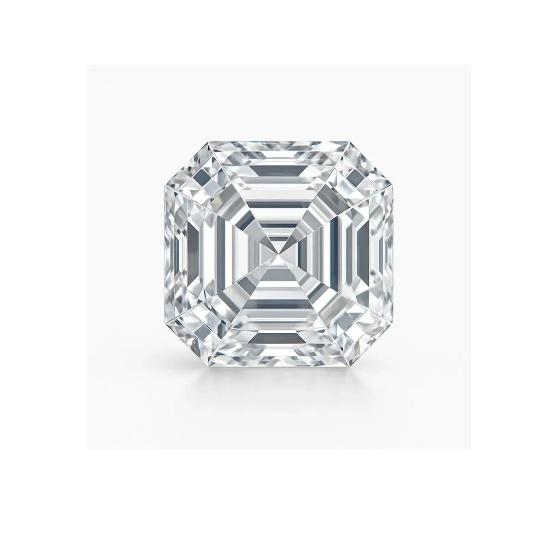 Asscher Cut Loose Lab Grown Diamond Stone SI1 IGI Certified - Fine Diamond