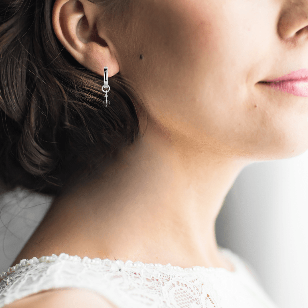 Alexandrite Heart Earrings Fine Color Jewels $ 100 - 150, 925 Sterling Silver, Blue, Cr. Alexandrite, dla-dm-discount-all-143240, dla-dm-discount-all-154898, Fashion, Green, Round, sale