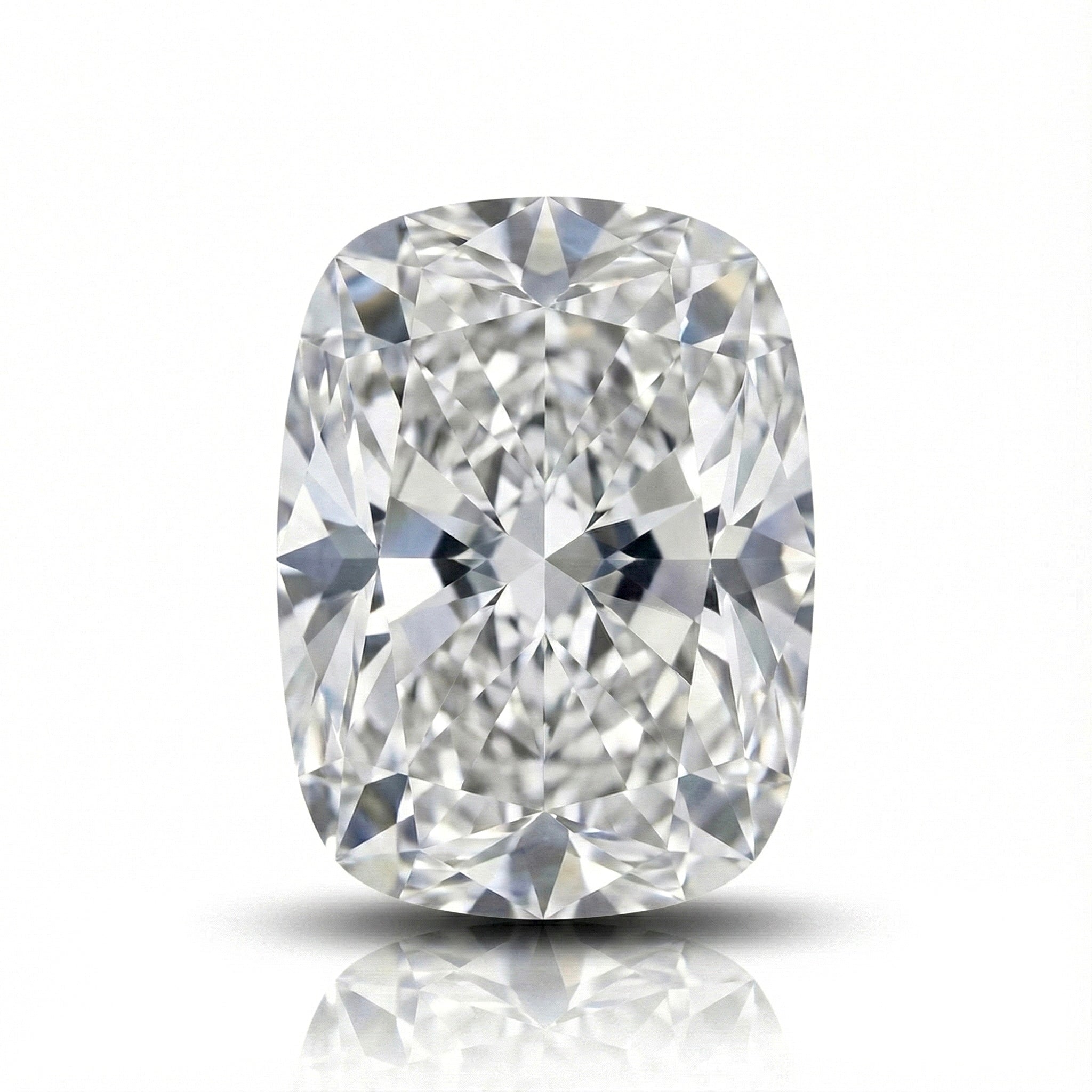 Long Cushion Cut Loose Lab Grown Diamond Stone VVS1 IGI Certified