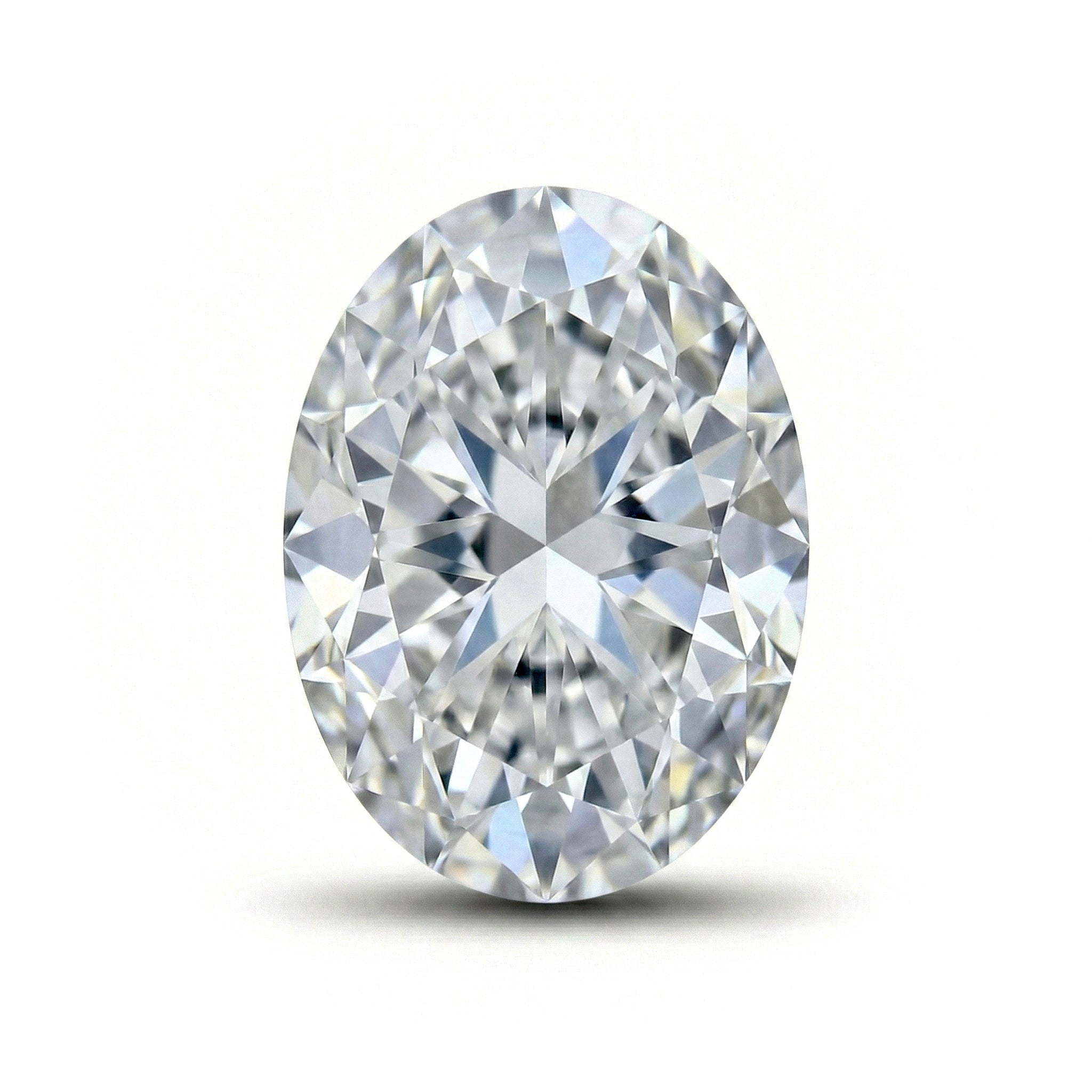 Oval Loose Lab Grown Diamond Stone SI1 IGI Certified