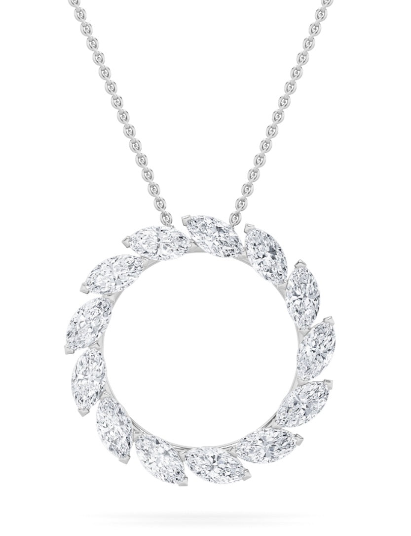 Lab Grown Diamond Necklace for Women