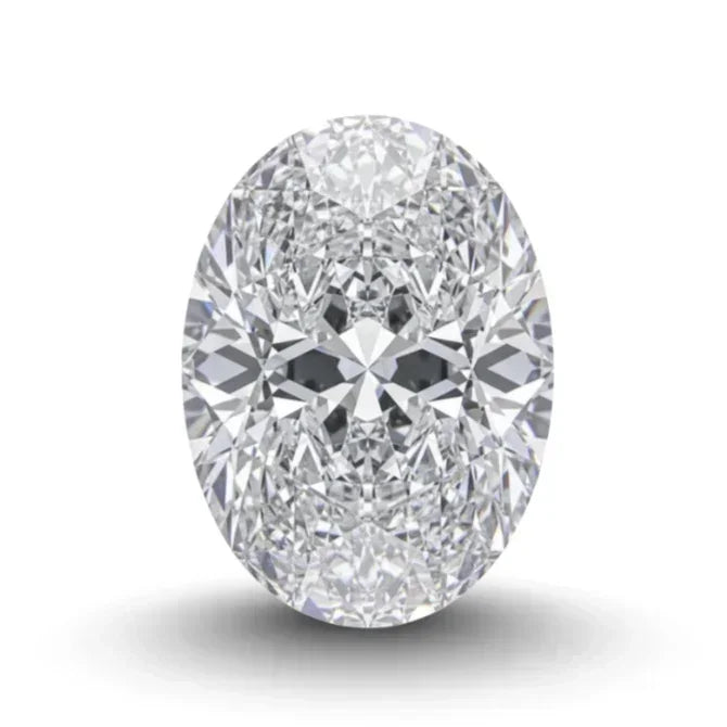Oval Loose Lab Grown Diamond Stone SI1 IGI Certified - Fine Diamond