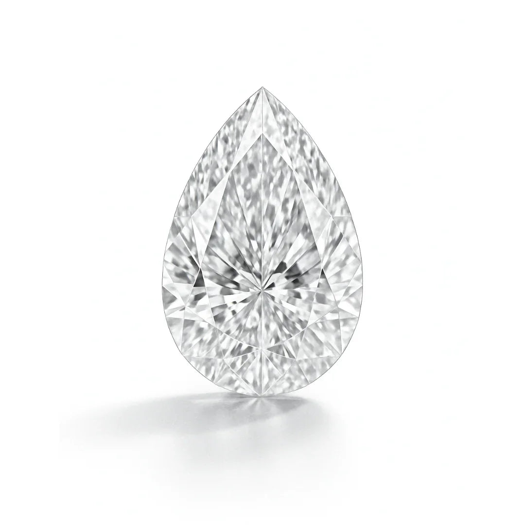 Pear Shaped Loose Lab Grown Diamond Stone VVS1 IGI Certified - Fine Diamond