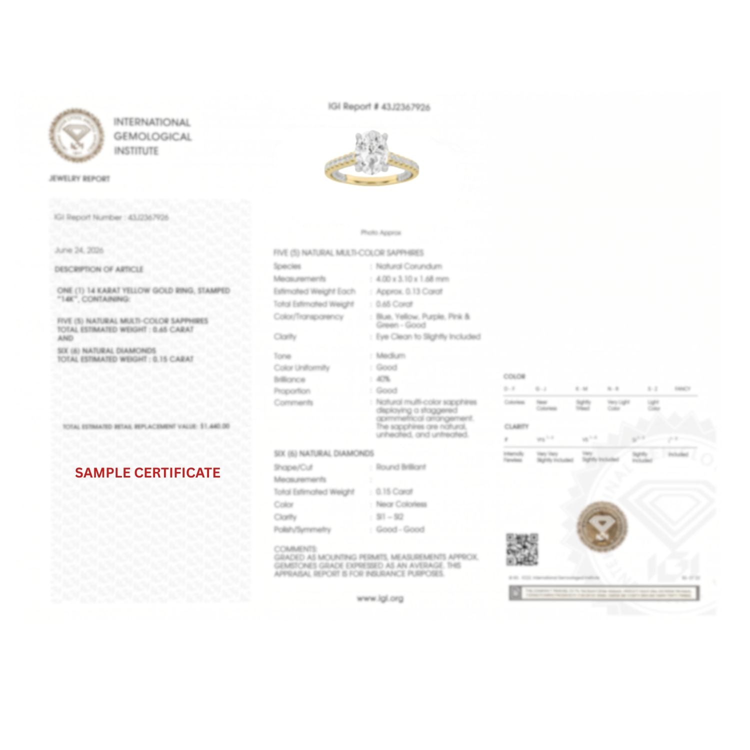 7Cttw Oval Shaped Lab Grown Diamond (F/VS) Bold Statement Accented Ring in 14K Gold