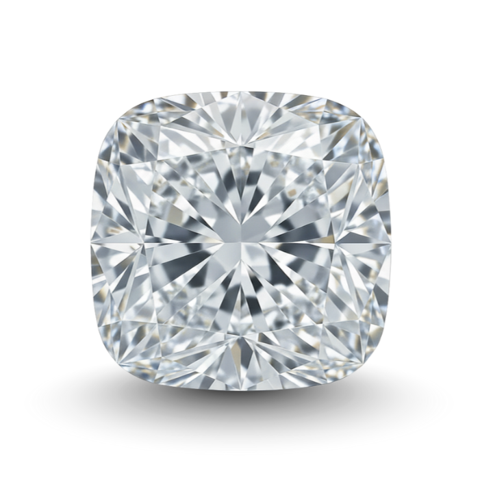 Cushion Cut Loose Lab Grown Diamond Stone SI1 IGI Certified