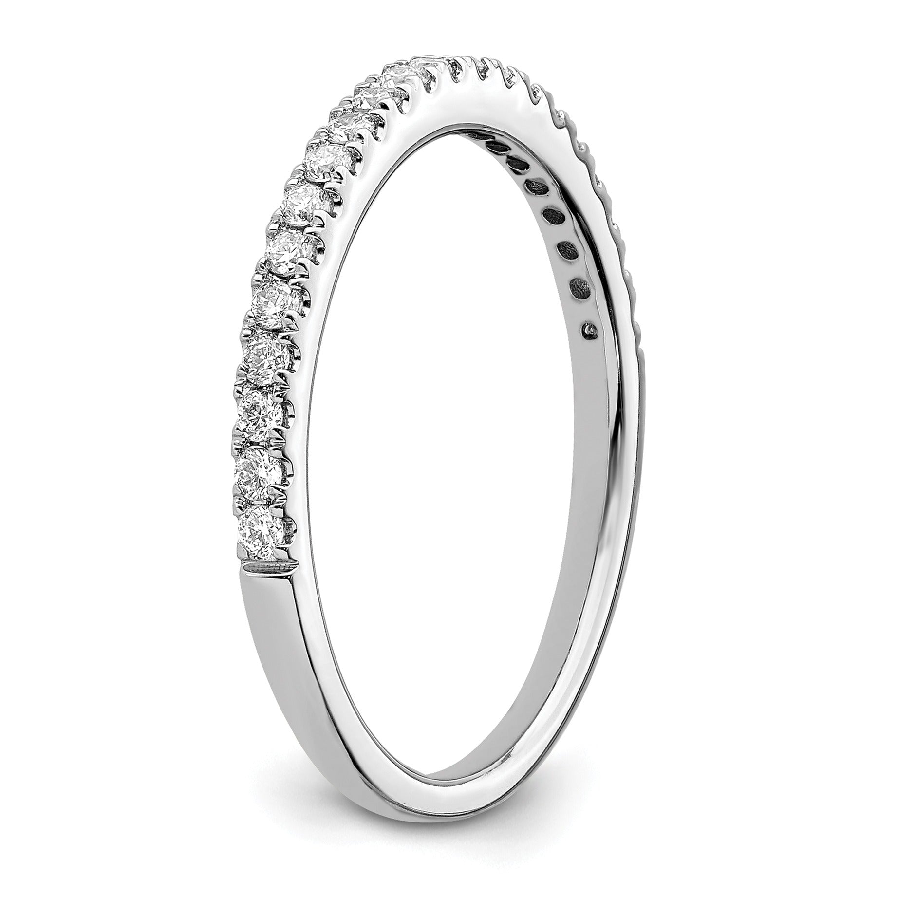 14k Gold Lab Grown Diamond Wedding Band