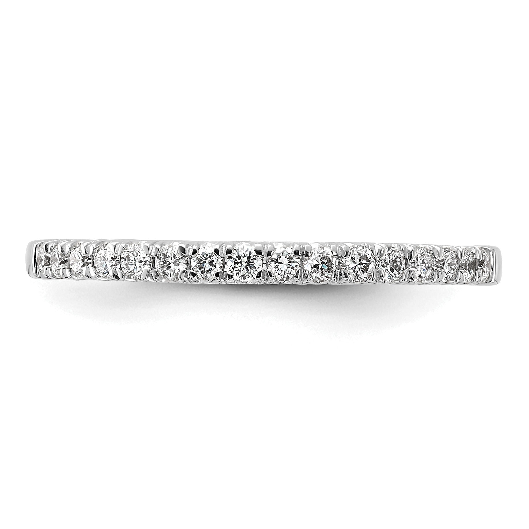 14K Gold Lab Grown Diamond Eternity Wedding Bands