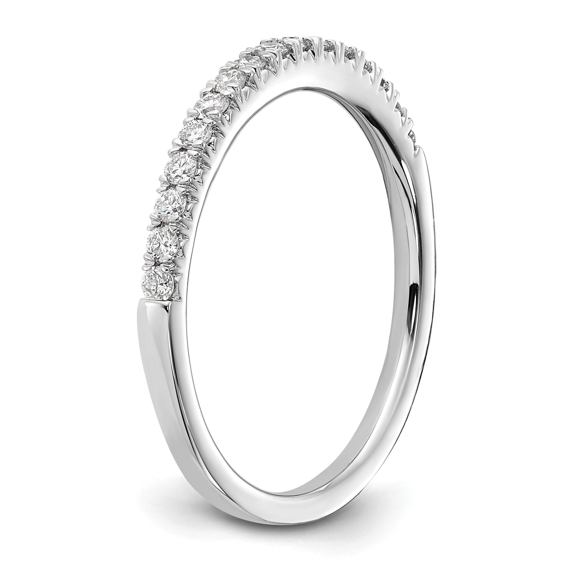 14K Gold Lab Grown Diamond Eternity Wedding Bands