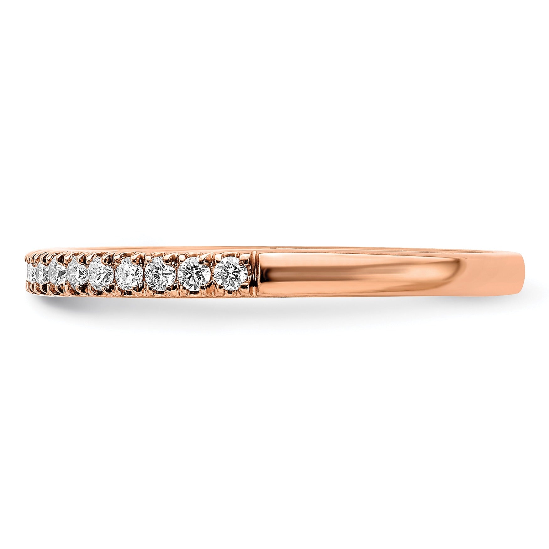 14k Gold Lab Grown Diamond Wedding Band