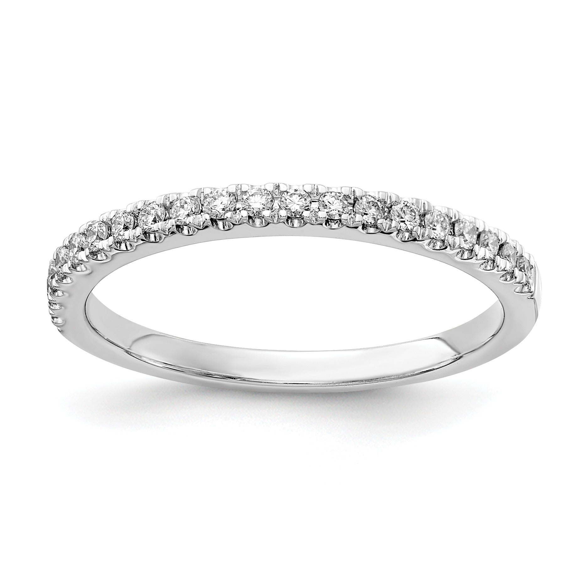 14k Gold Lab Grown Diamond Wedding Band
