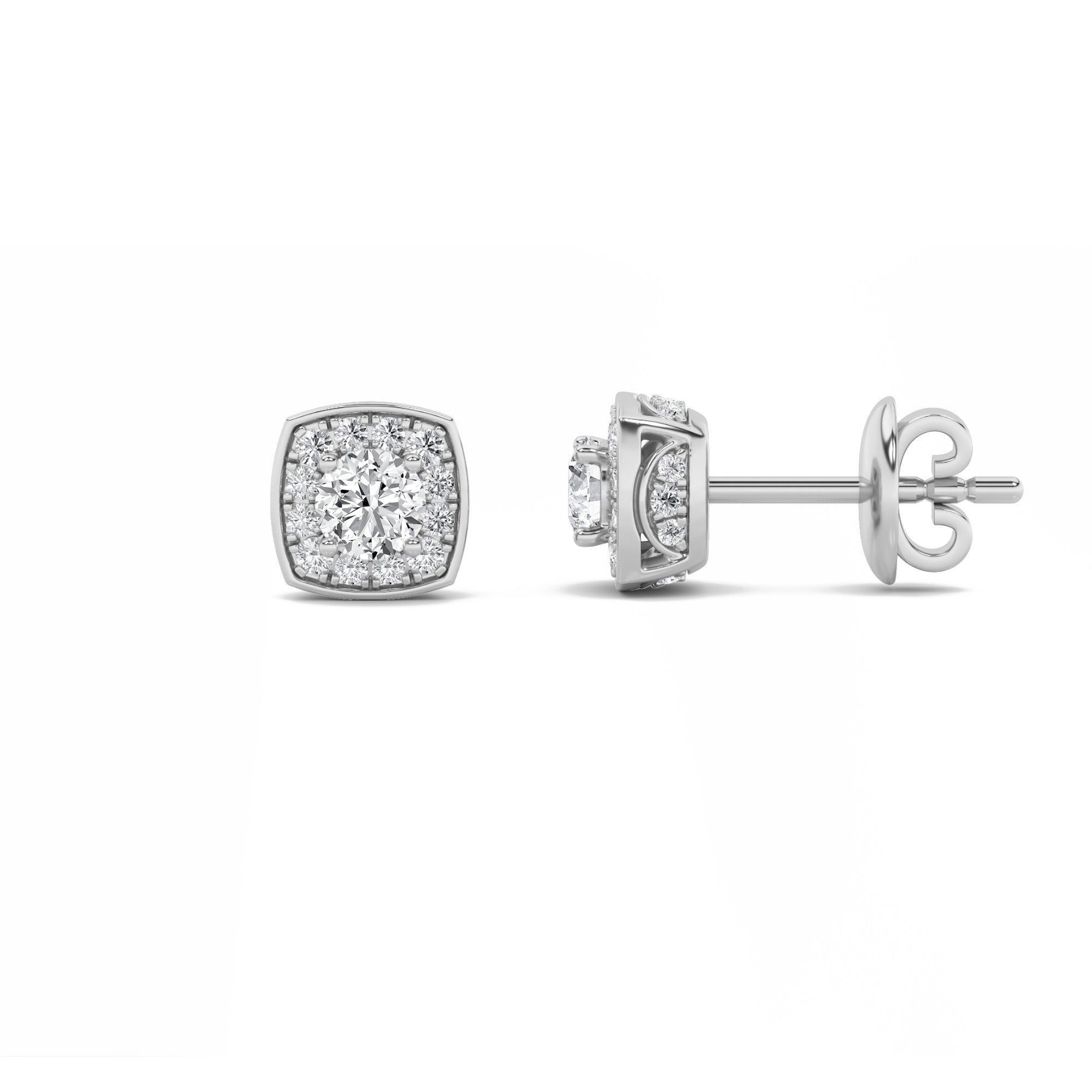 Lab Grown Diamond Studs Earrings