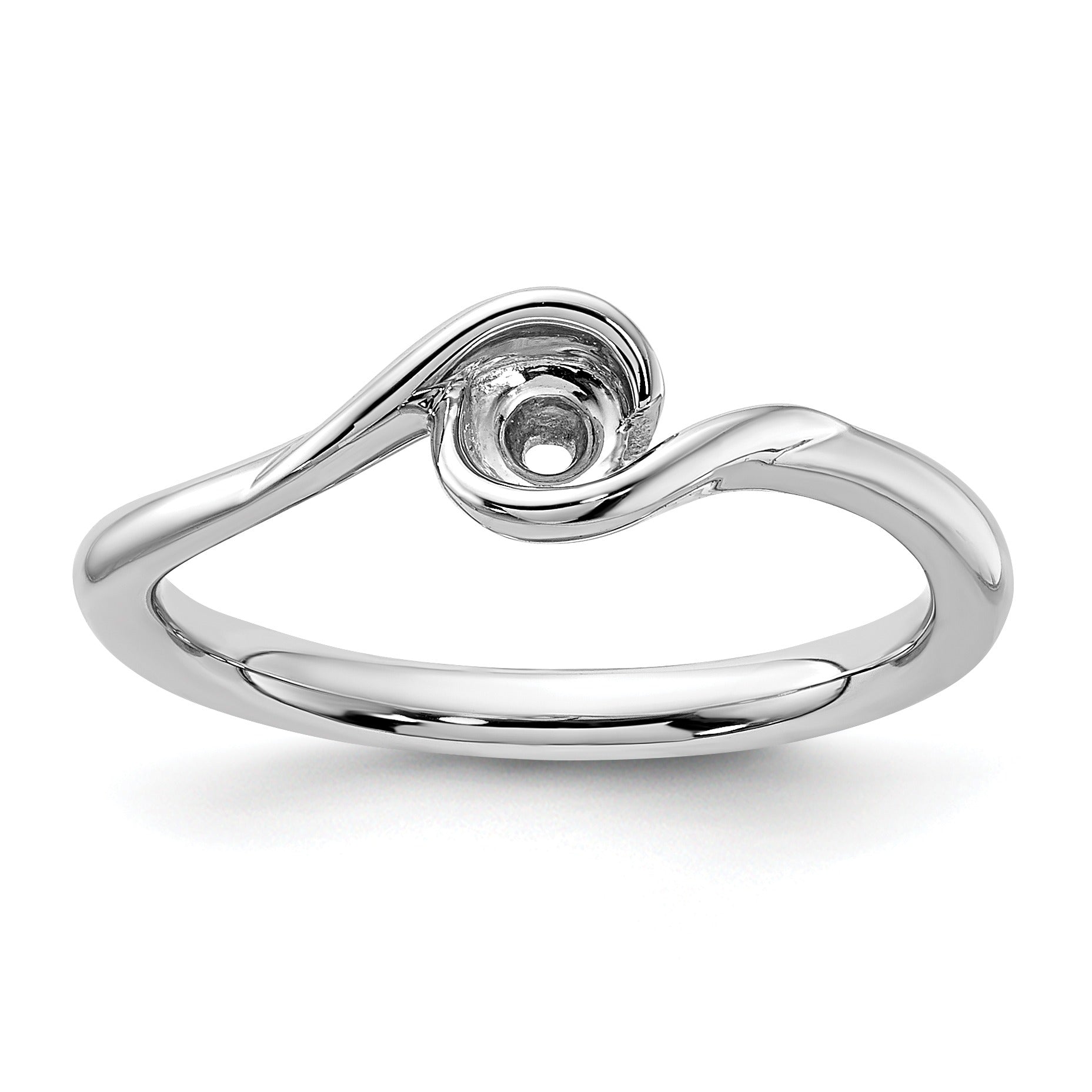 Lab Grown Diamond Round Solitaire Engagement Ring