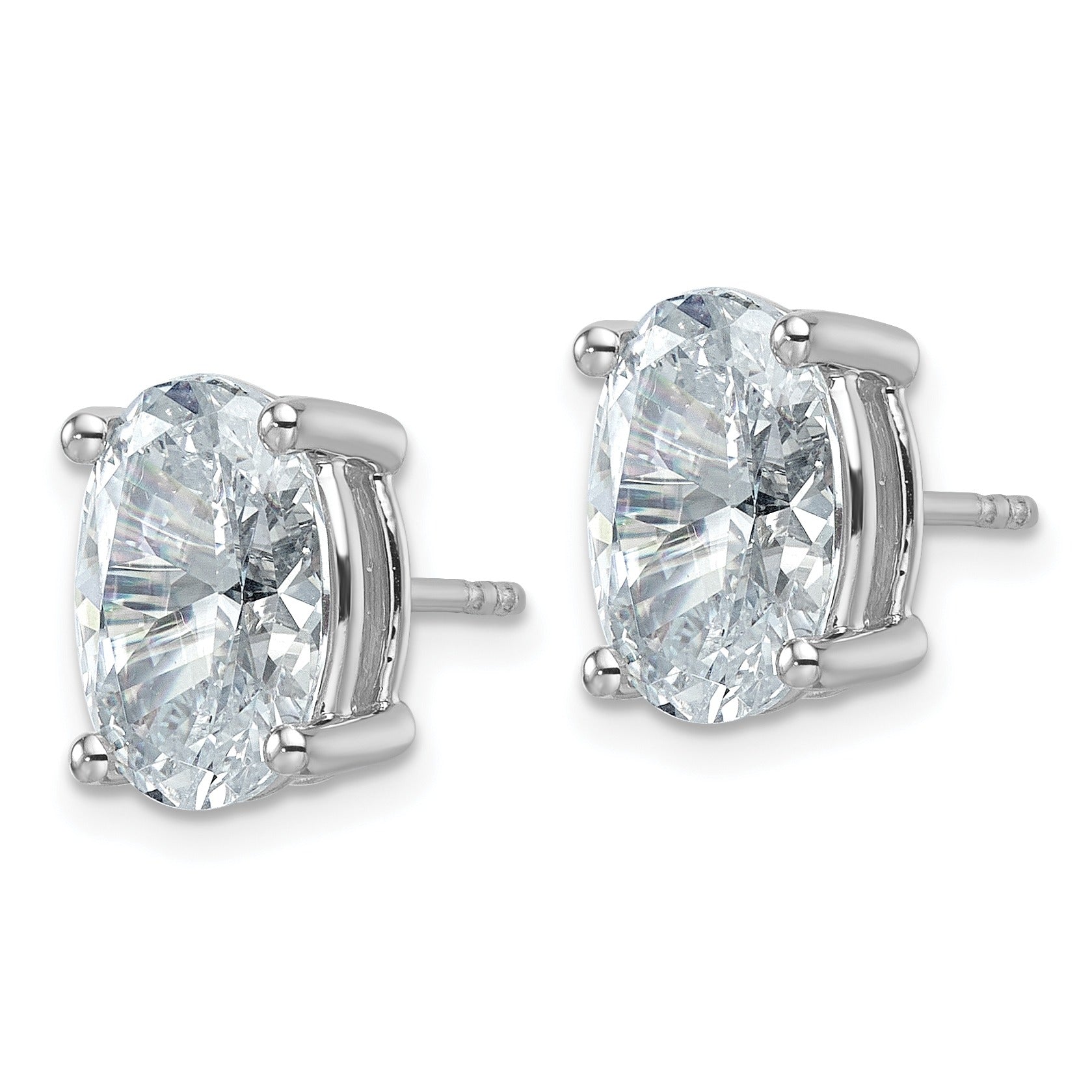 14k Gold Lab Grown Diamond Stud Earrings