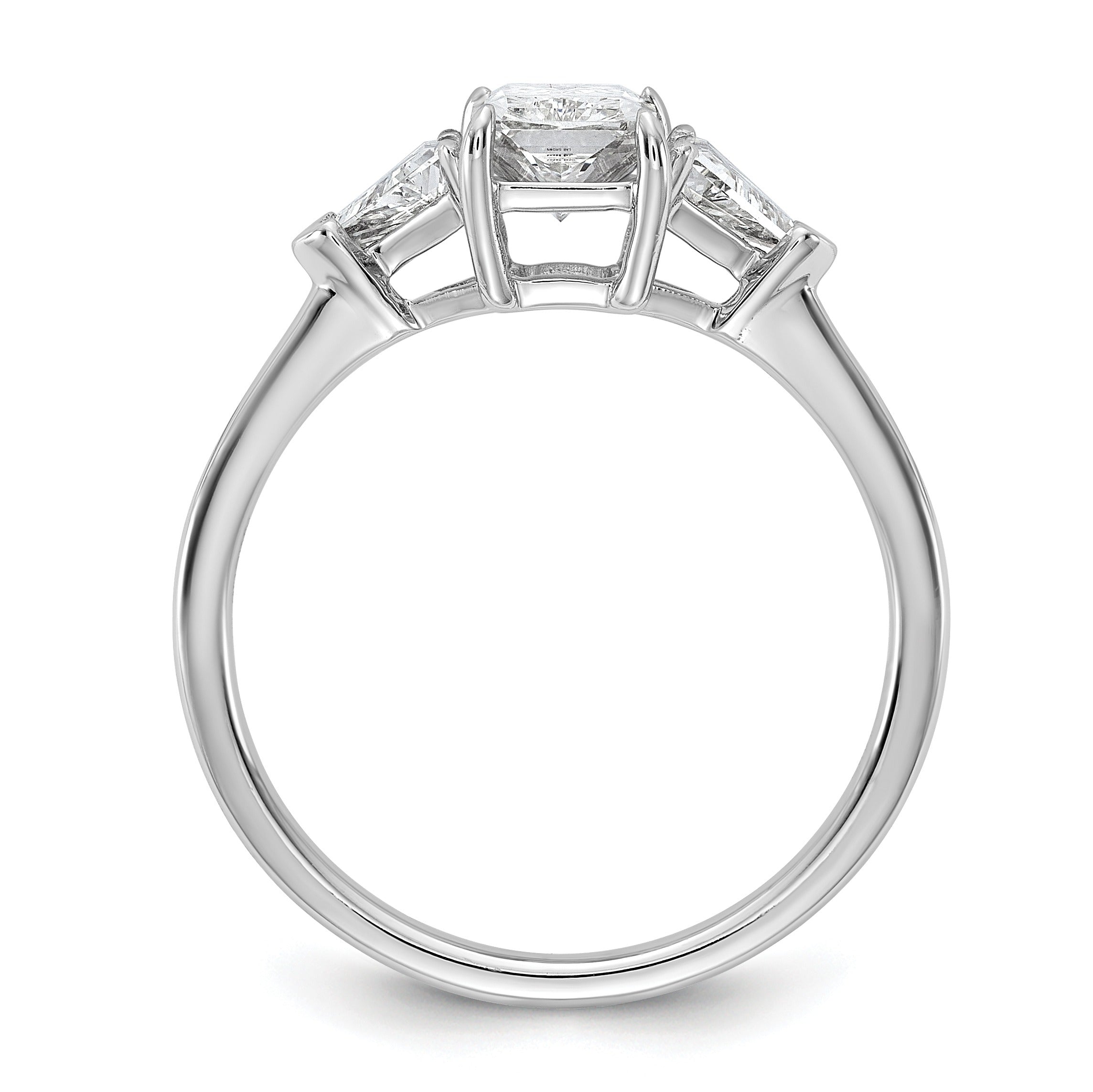 Lab Grown Diamond 3-Stone Bridal Ring