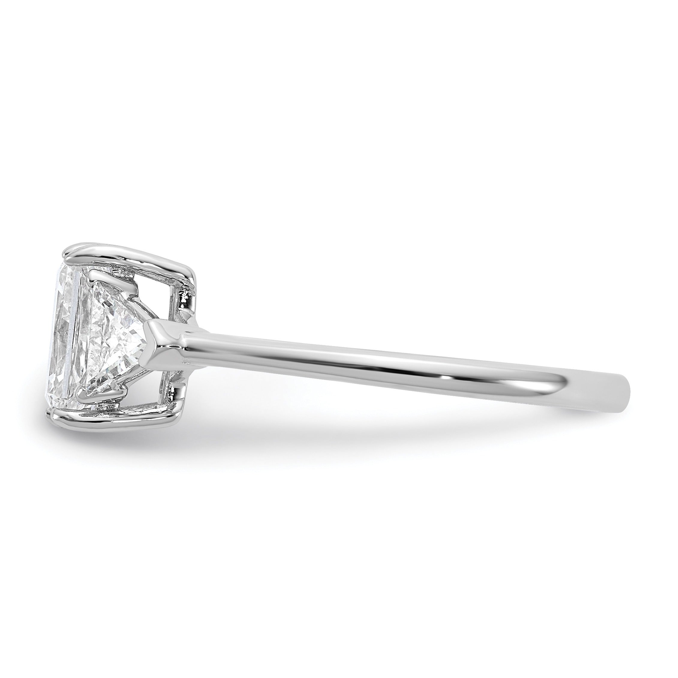 Lab Grown Diamond 3-Stone Bridal Ring