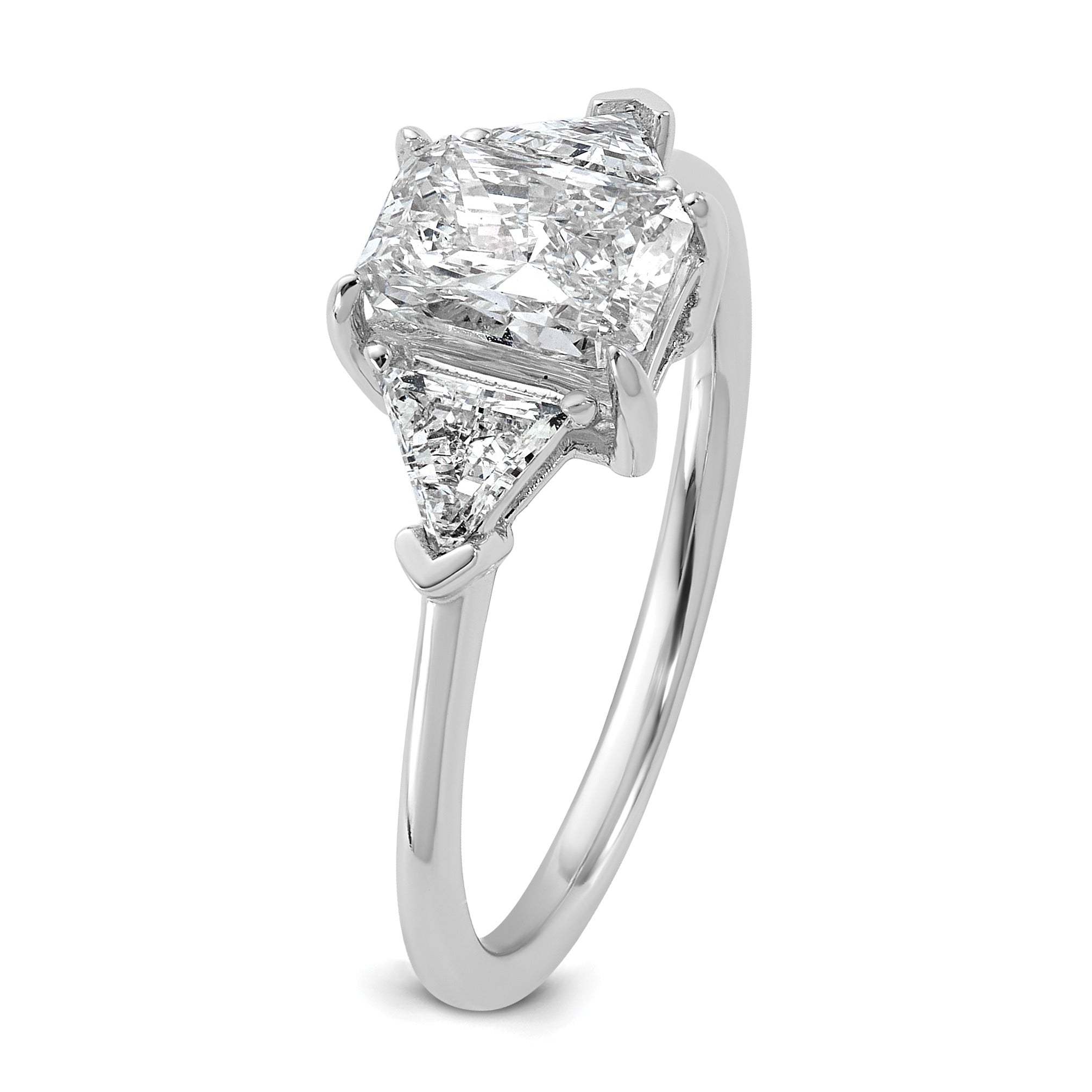 Lab Grown Diamond 3-Stone Bridal Ring