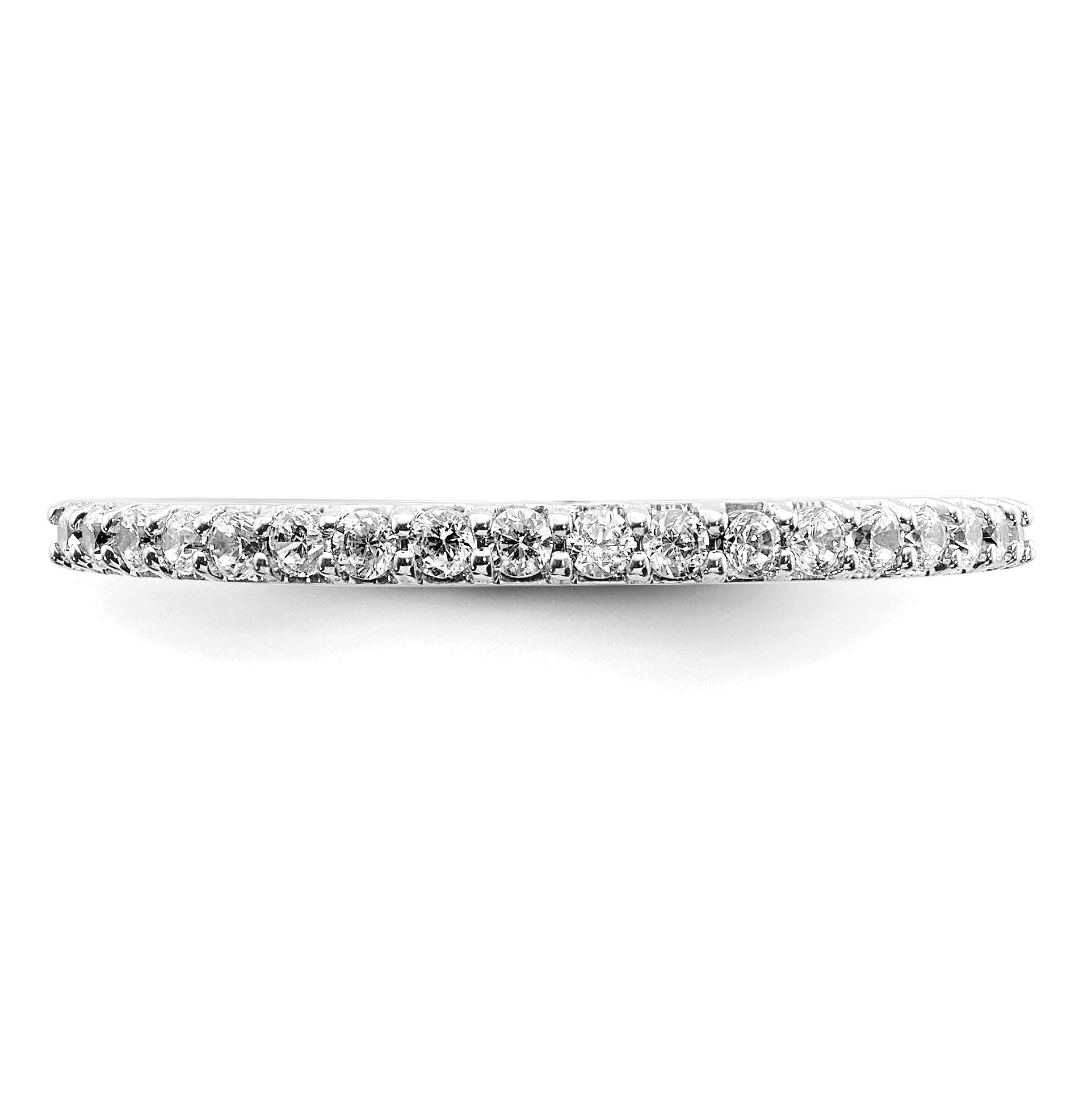 14k Gold Lab Grown Diamond Wedding Band