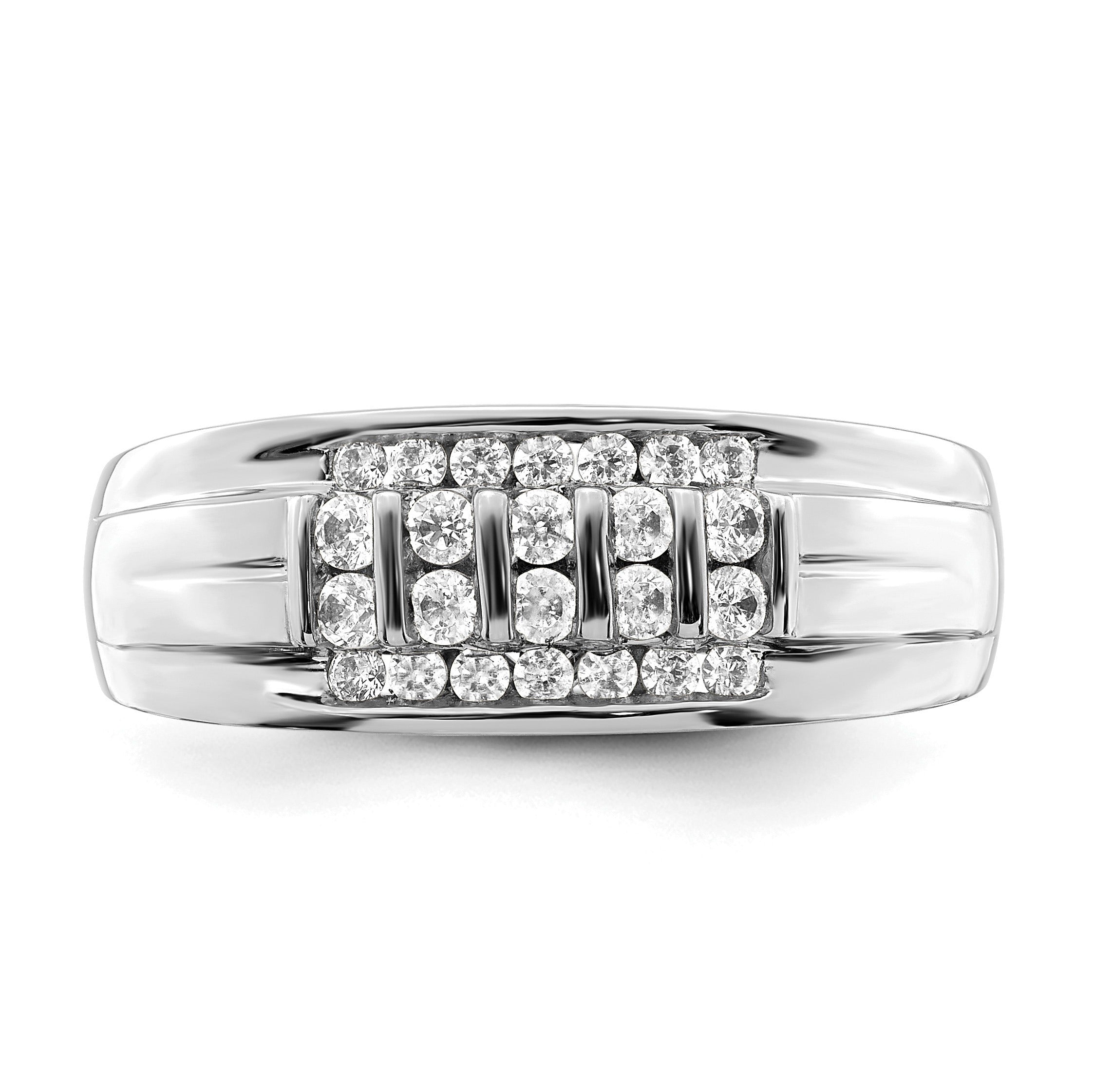 1/2 ct Lab Grown Diamond Men's Ring 10k Gold
