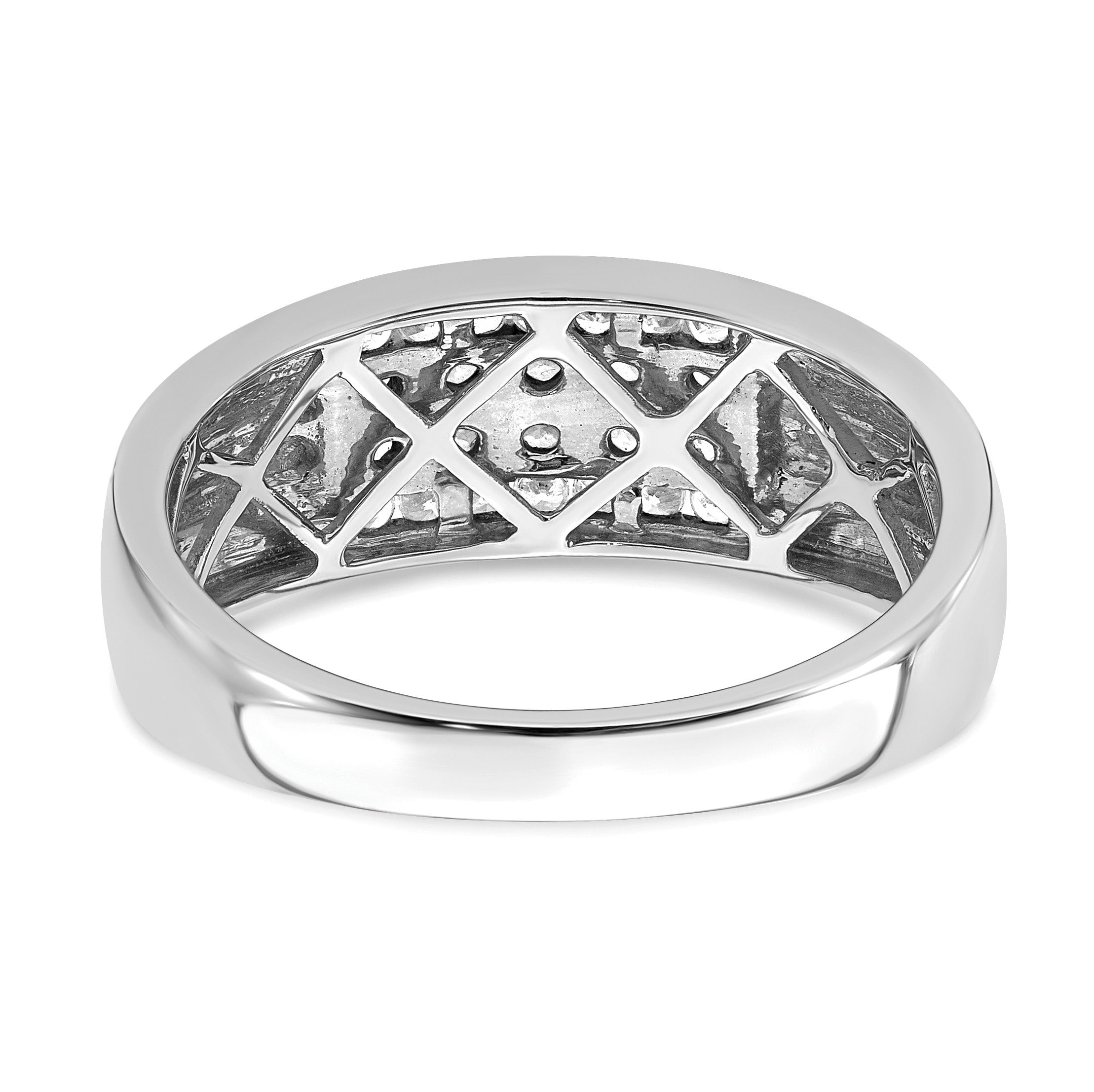 1/2 ct Lab Grown Diamond Men's Ring 10k Gold