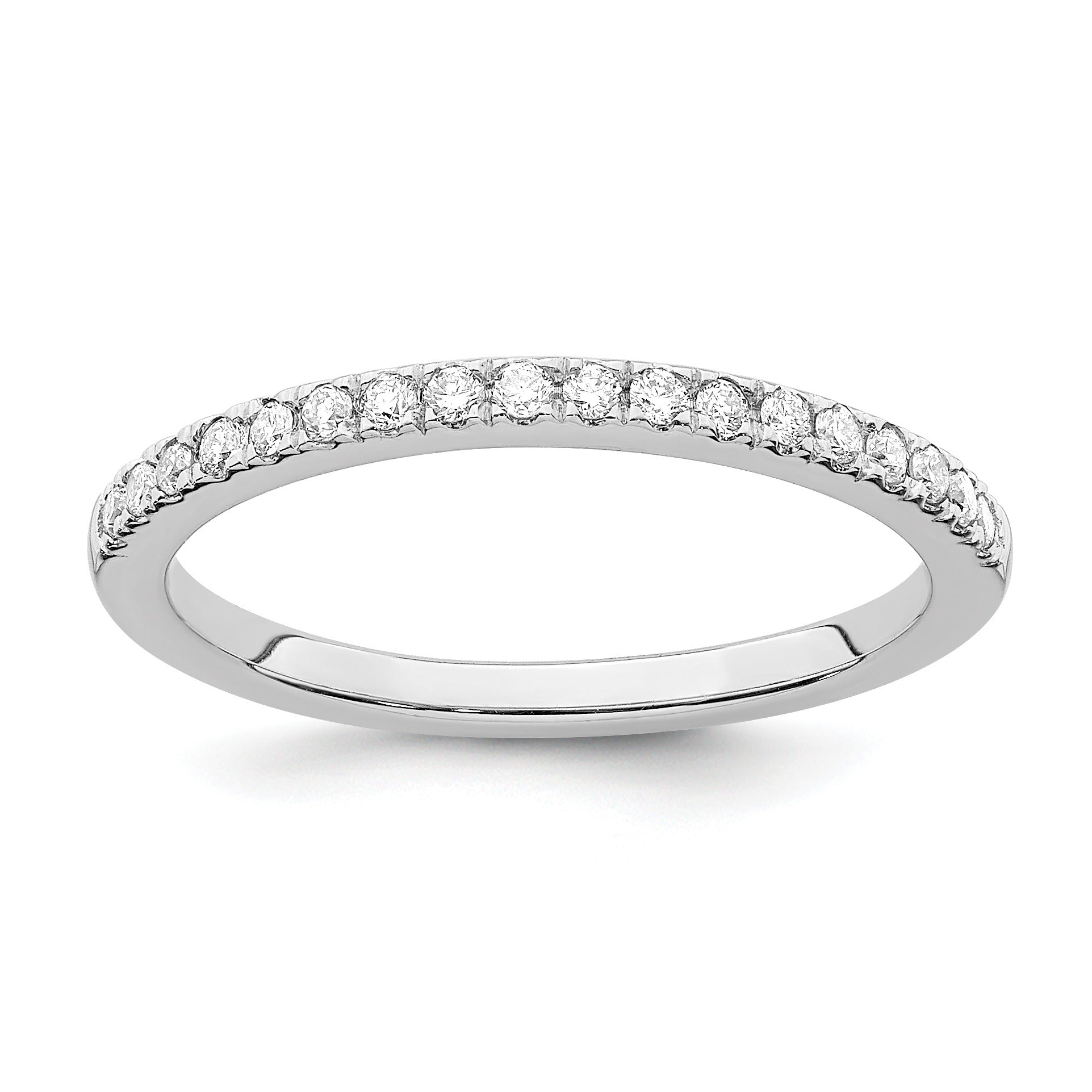 14k Gold Lab Grown Diamond Wedding Band Eternity Ring