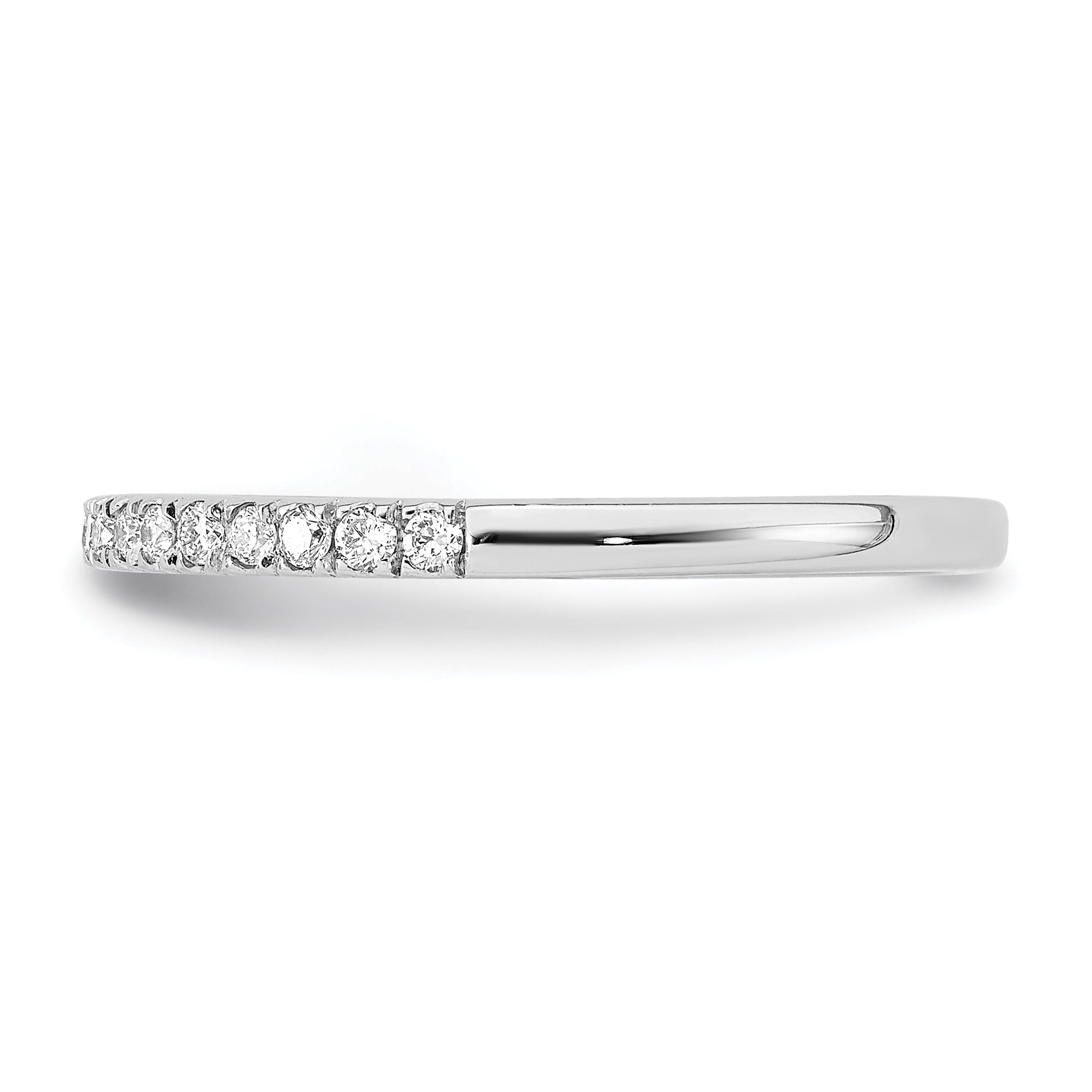 14k Gold Lab Grown Diamond Wedding Band Eternity Ring