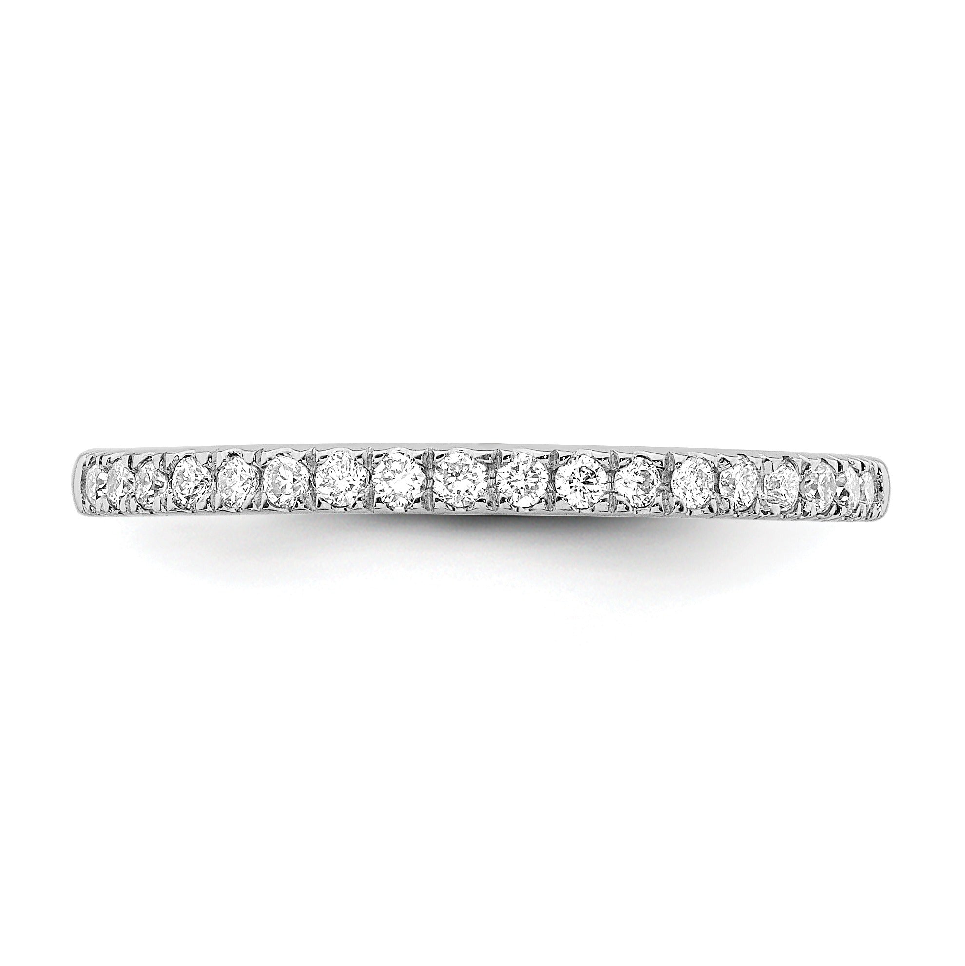 14k Gold Lab Grown Diamond Wedding Band Eternity Ring
